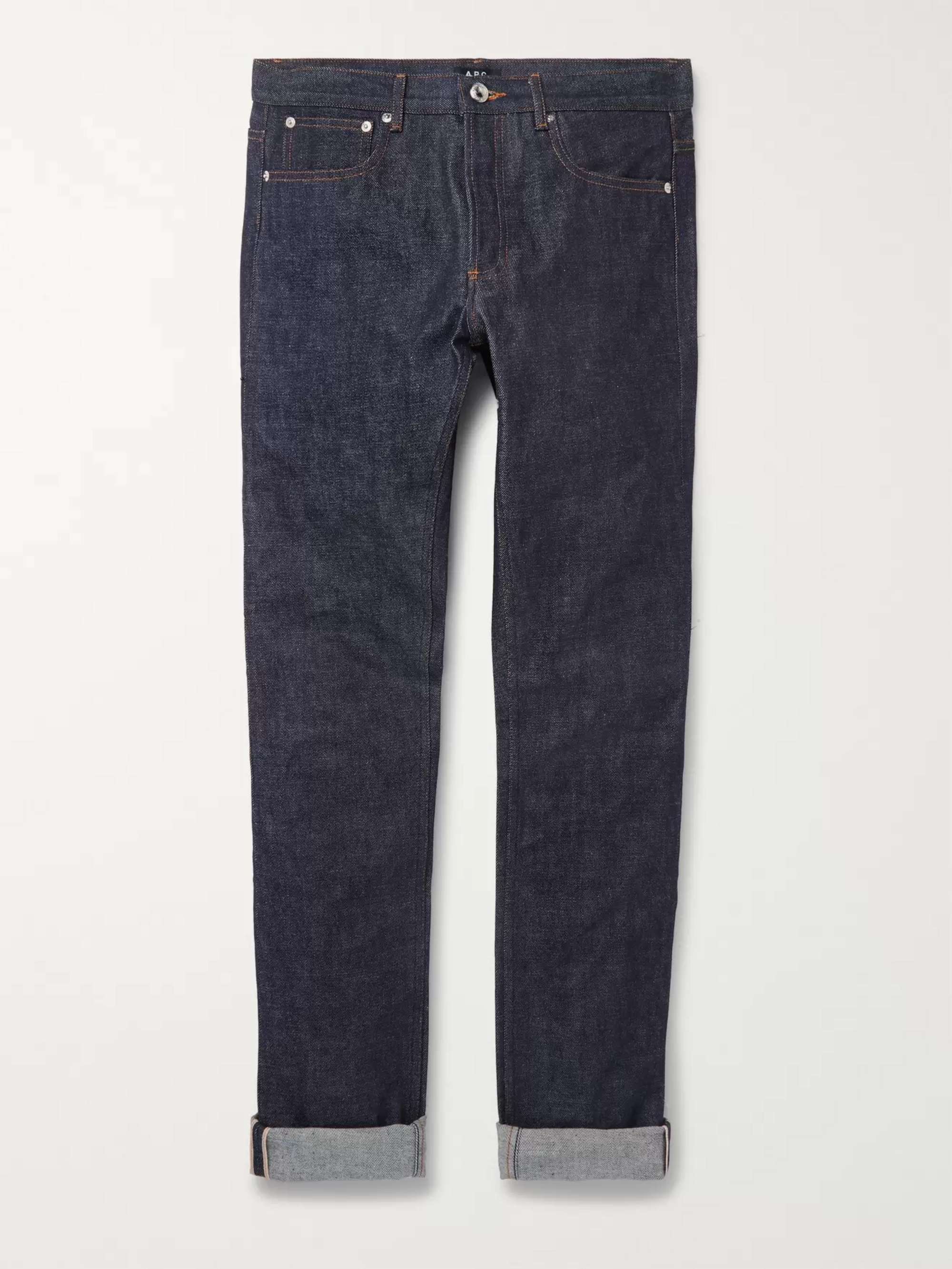 A.P.C. Petit Standard Slim-Fit Dry Selvedge Denim Jeans
