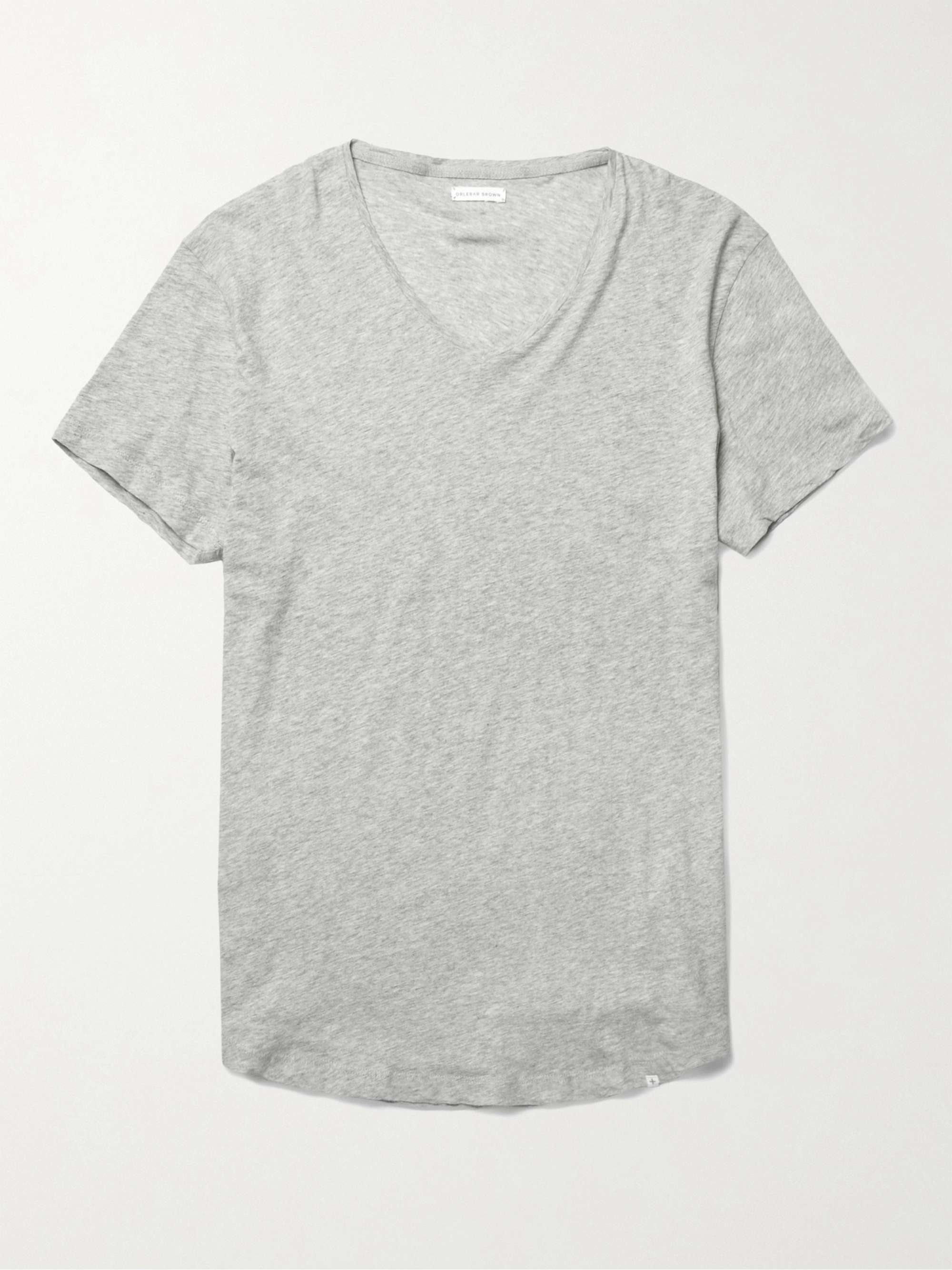 Athletic fit v hot sale neck t shirts