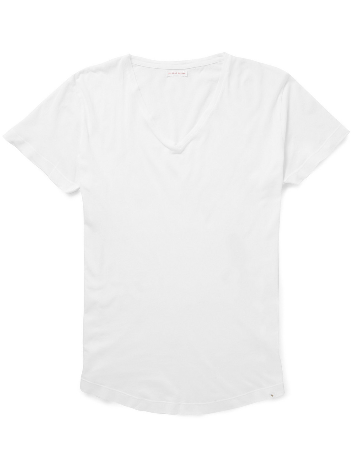 Orlebar Brown Ob-v Slim-fit Cotton-jersey T-shirt In White