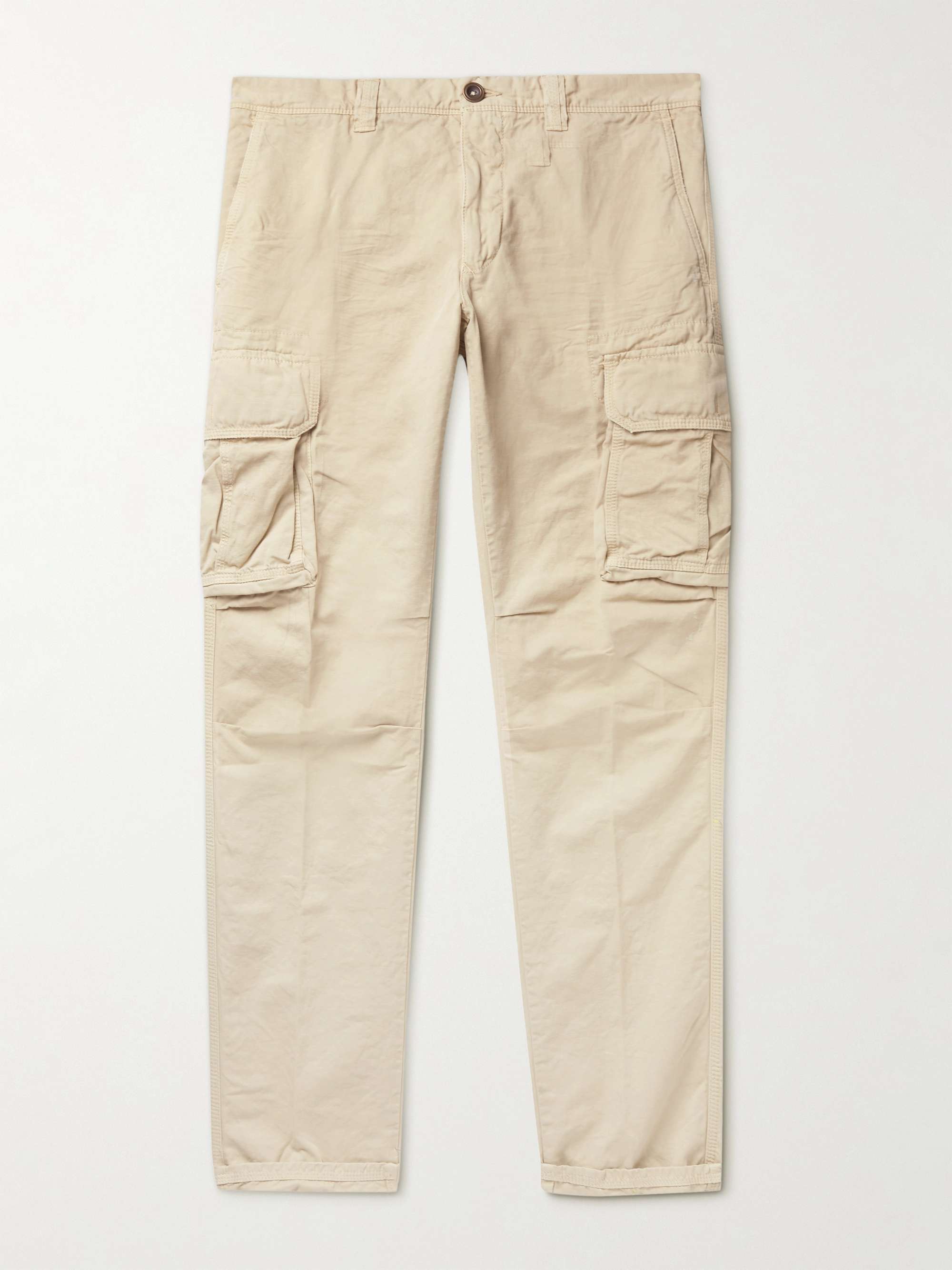 Buy Dennis Lingo Men Mid Rise Cotton Regular Fit Cargos - Trousers for Men  26439022 | Myntra