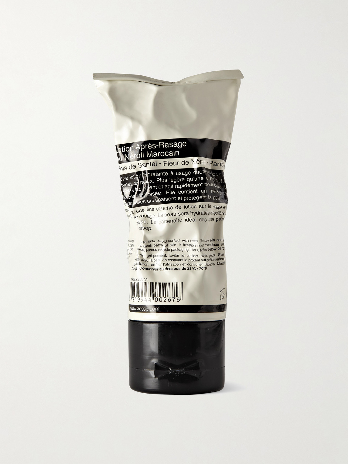 Shop Aesop Moroccan Neroli Post Shaving Lotion, 60ml In Colorless