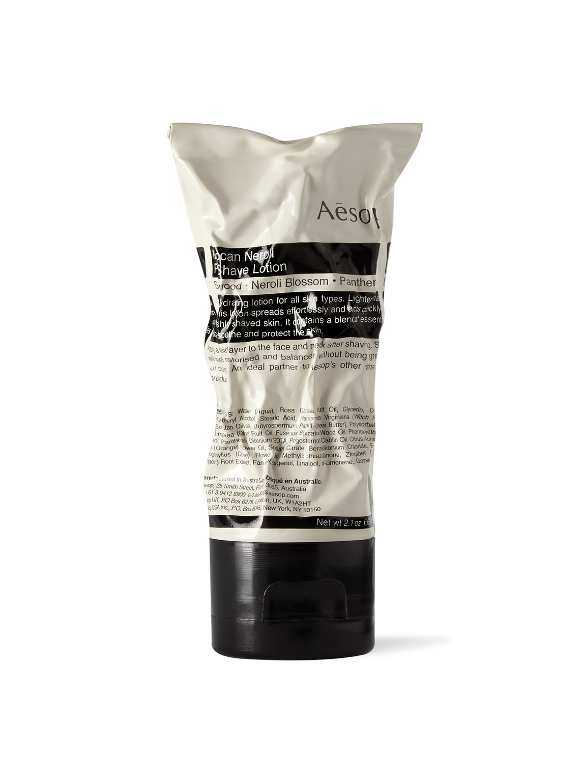 Shop Aesop Moroccan Neroli Post Shaving Lotion, 60ml In Colorless