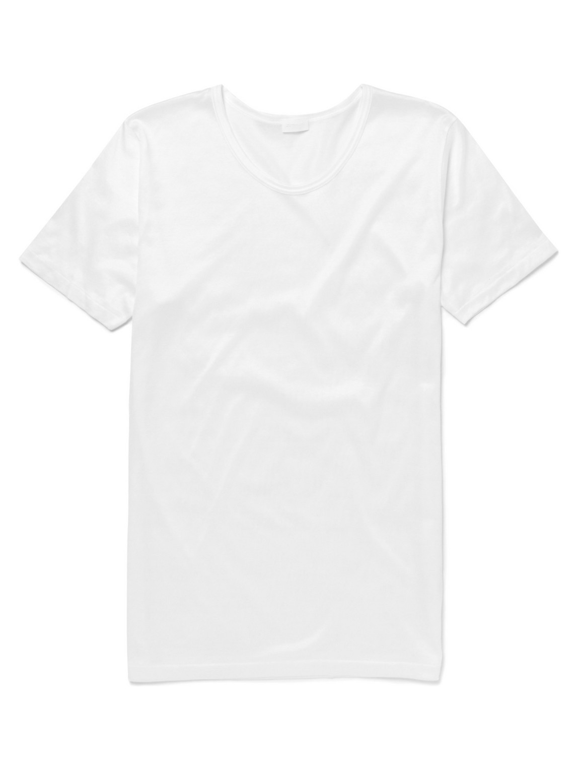 Zimmerli Royal Classic Crew-neck Cotton T-shirt In White