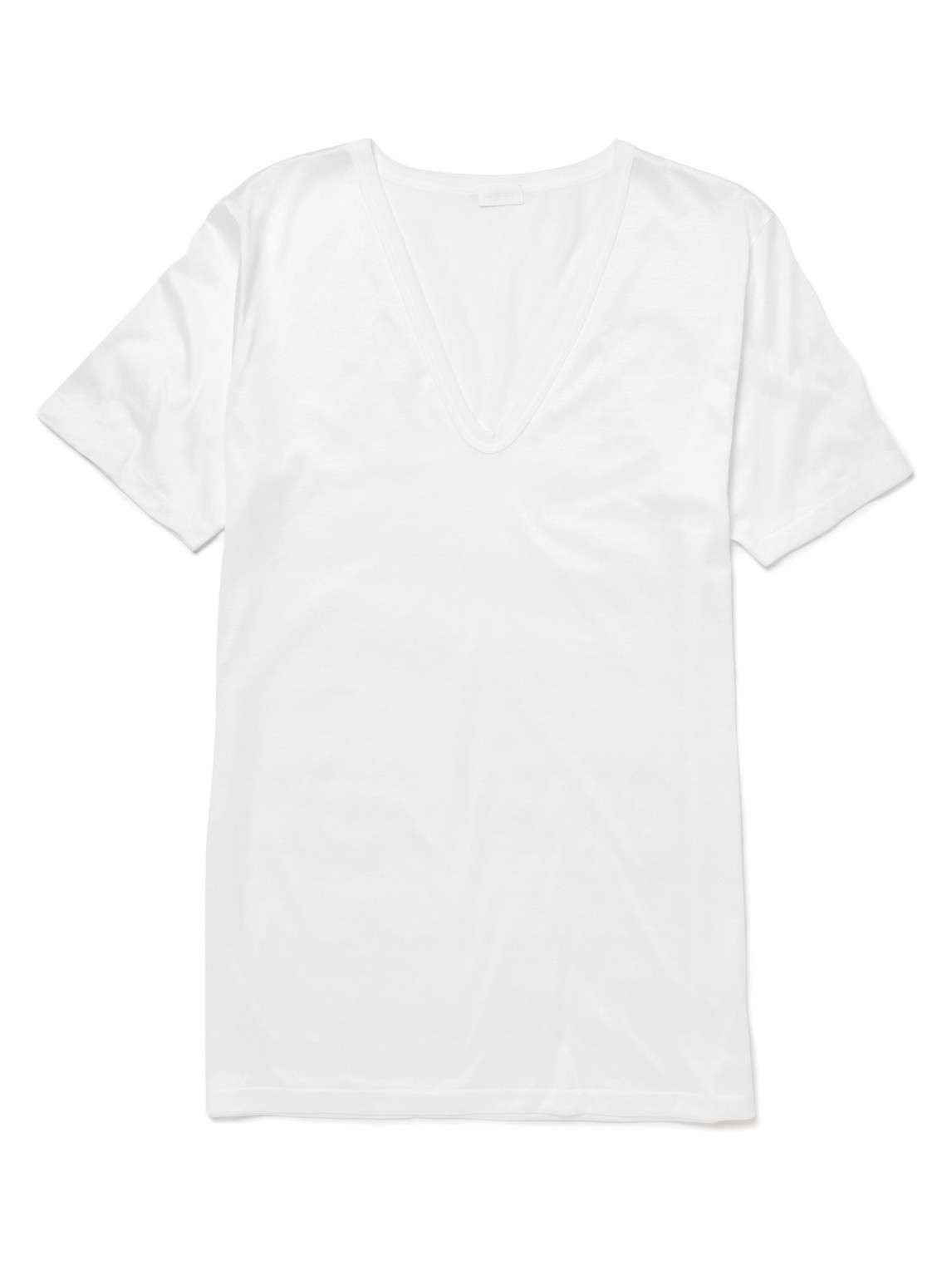 Zimmerli Royal Classic Cotton T-shirt In White