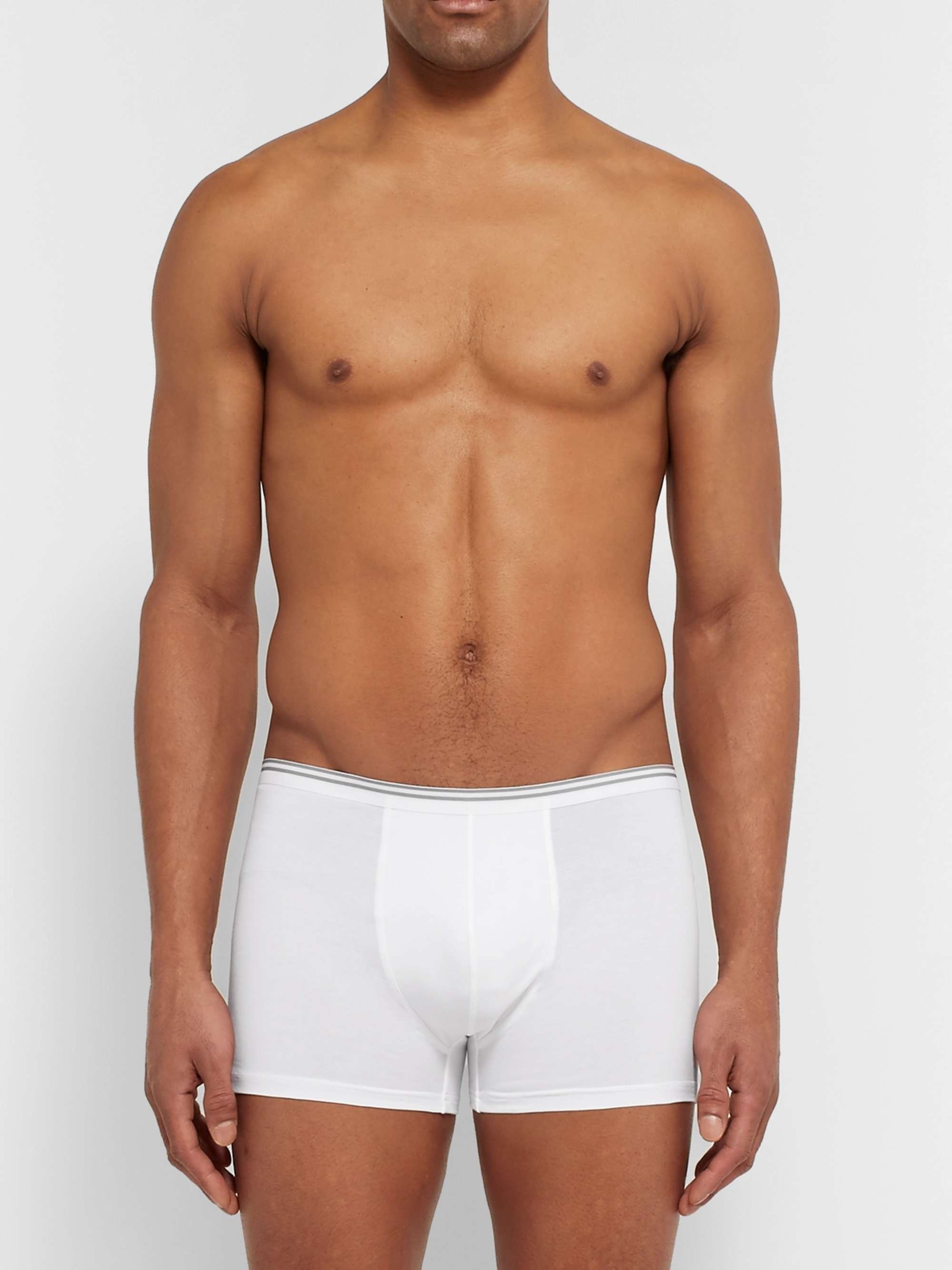 ZIMMERLI Pure Comfort Stretch-Cotton Boxer Briefs