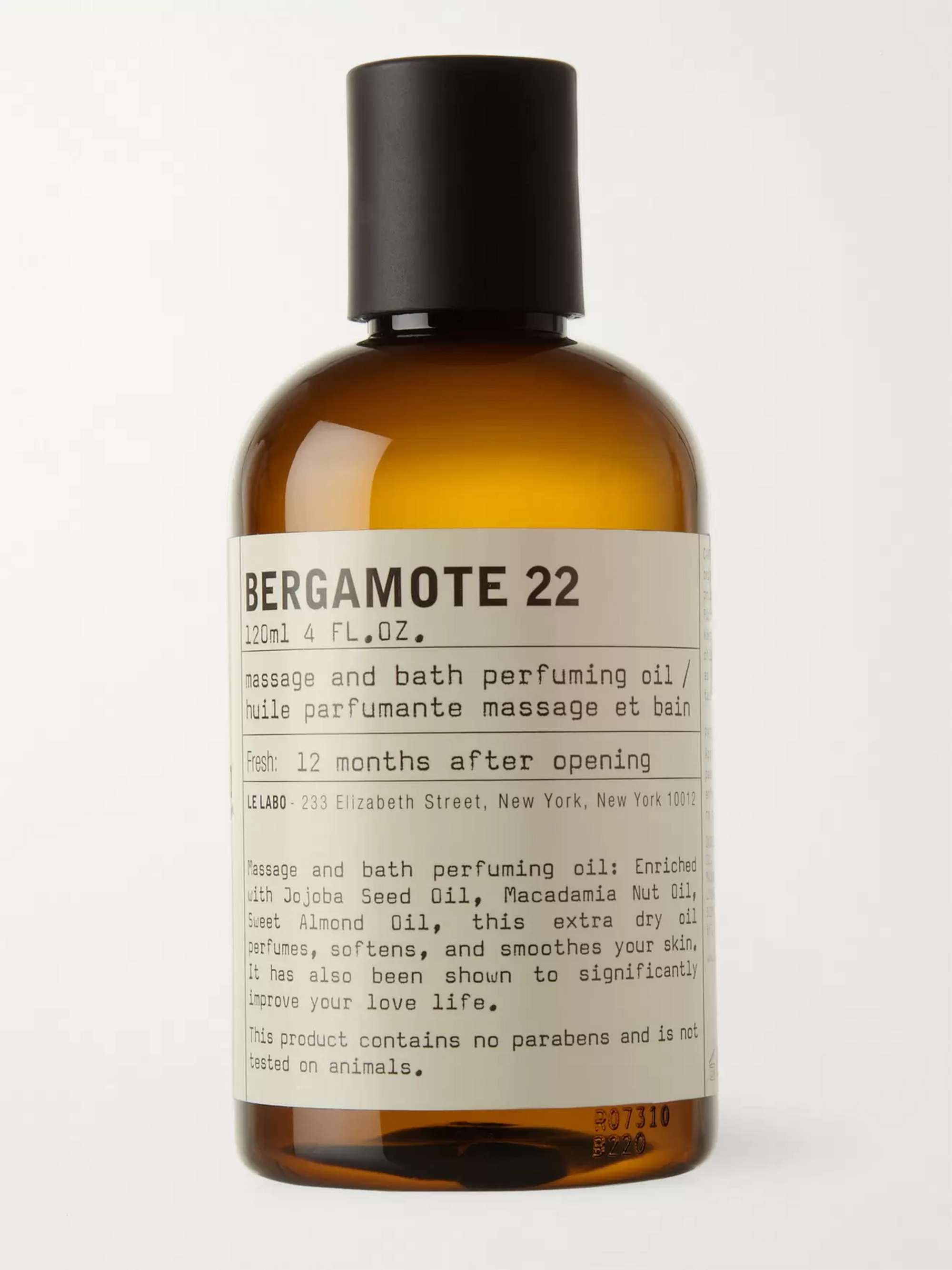 LE LABO Body Oil - Bergamote 22 120ml