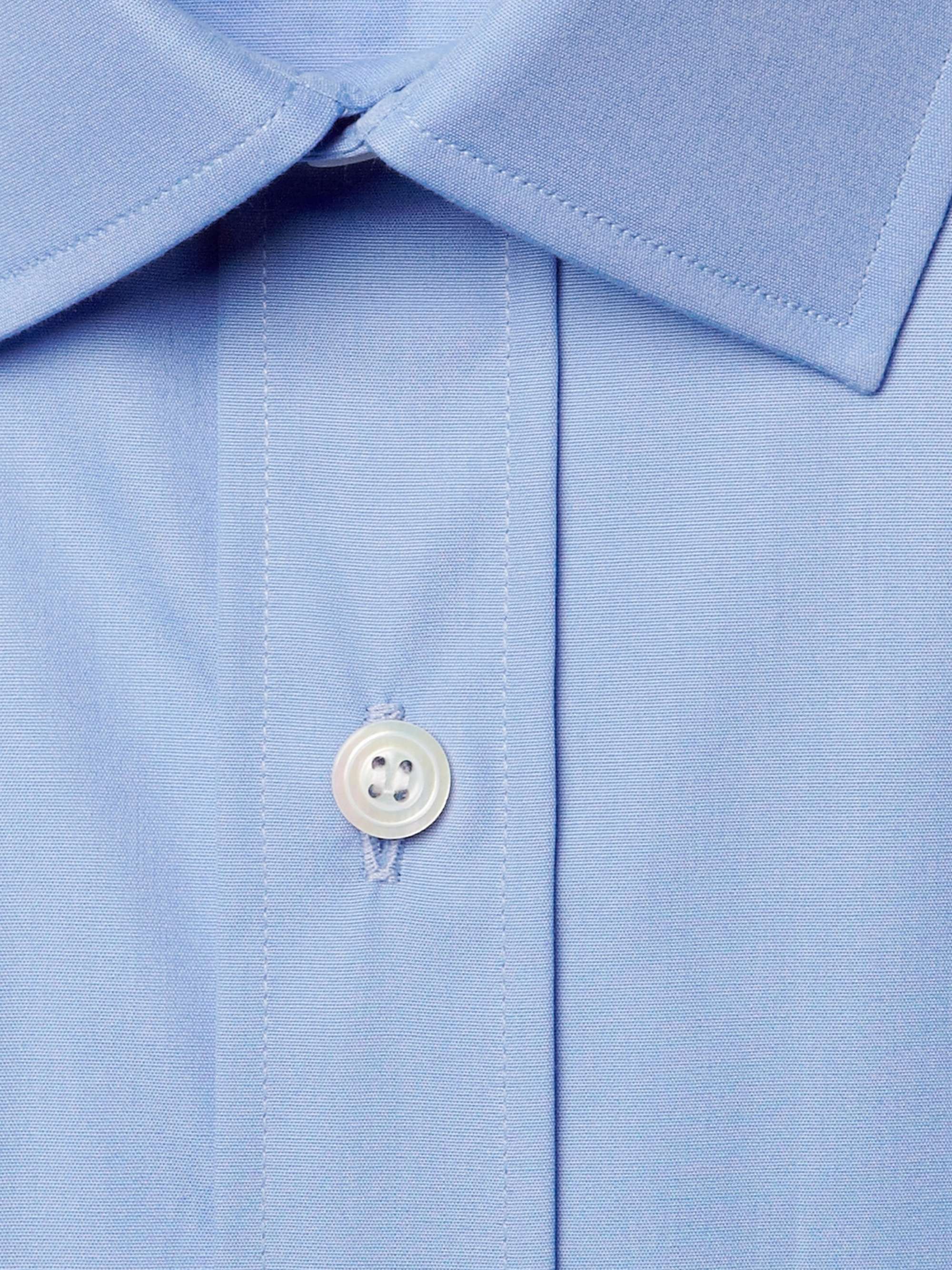 CHARVET Blue Cotton Shirt