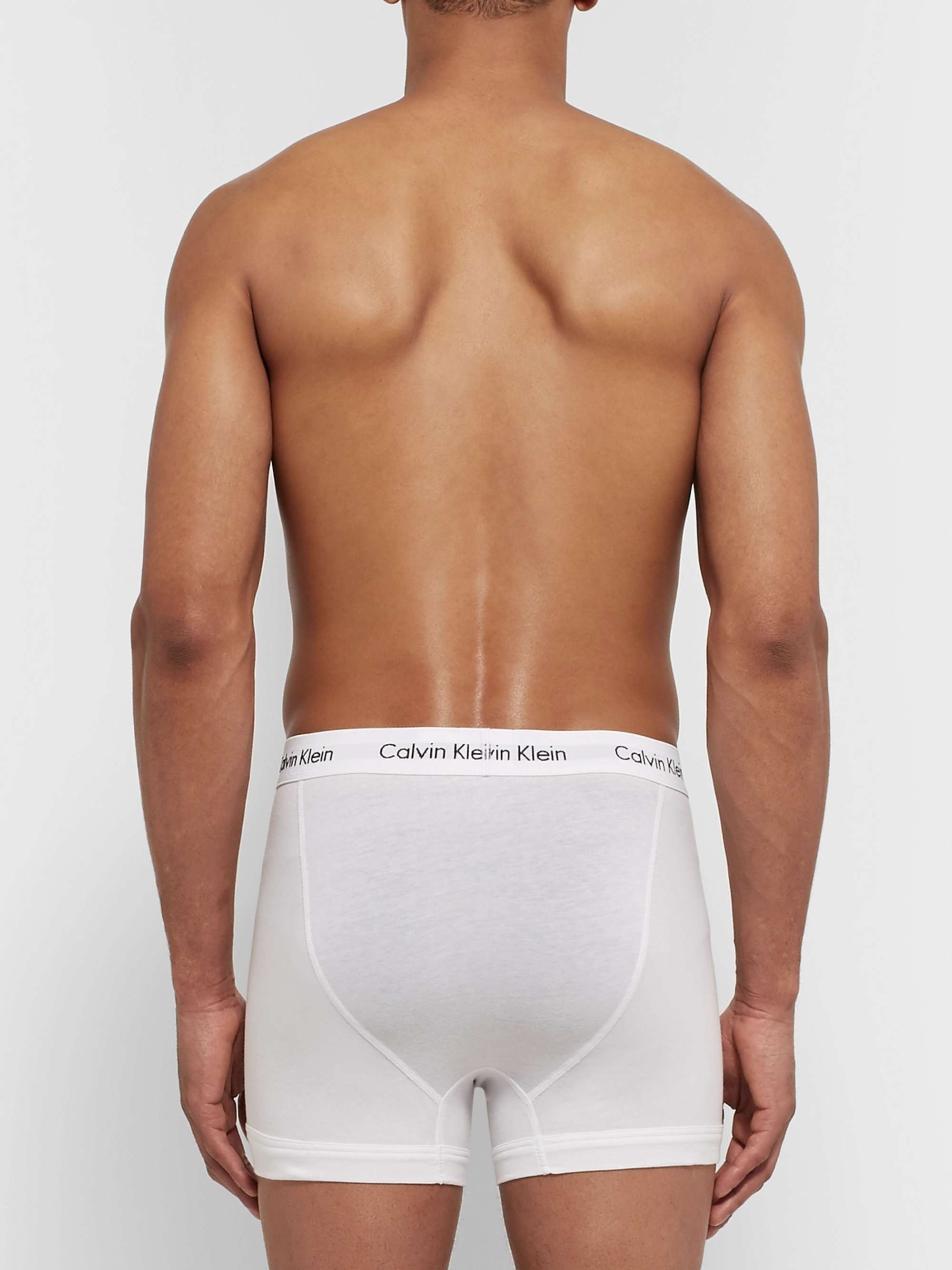 CALVIN KLEIN UNDERWEAR Three-Pack Stretch-Cotton Boxer Briefs | MR PORTER CALVIN KLEIN UNDERWEAR Three-Pack Stretch-Cotton Boxer Briefs | MR PORTER