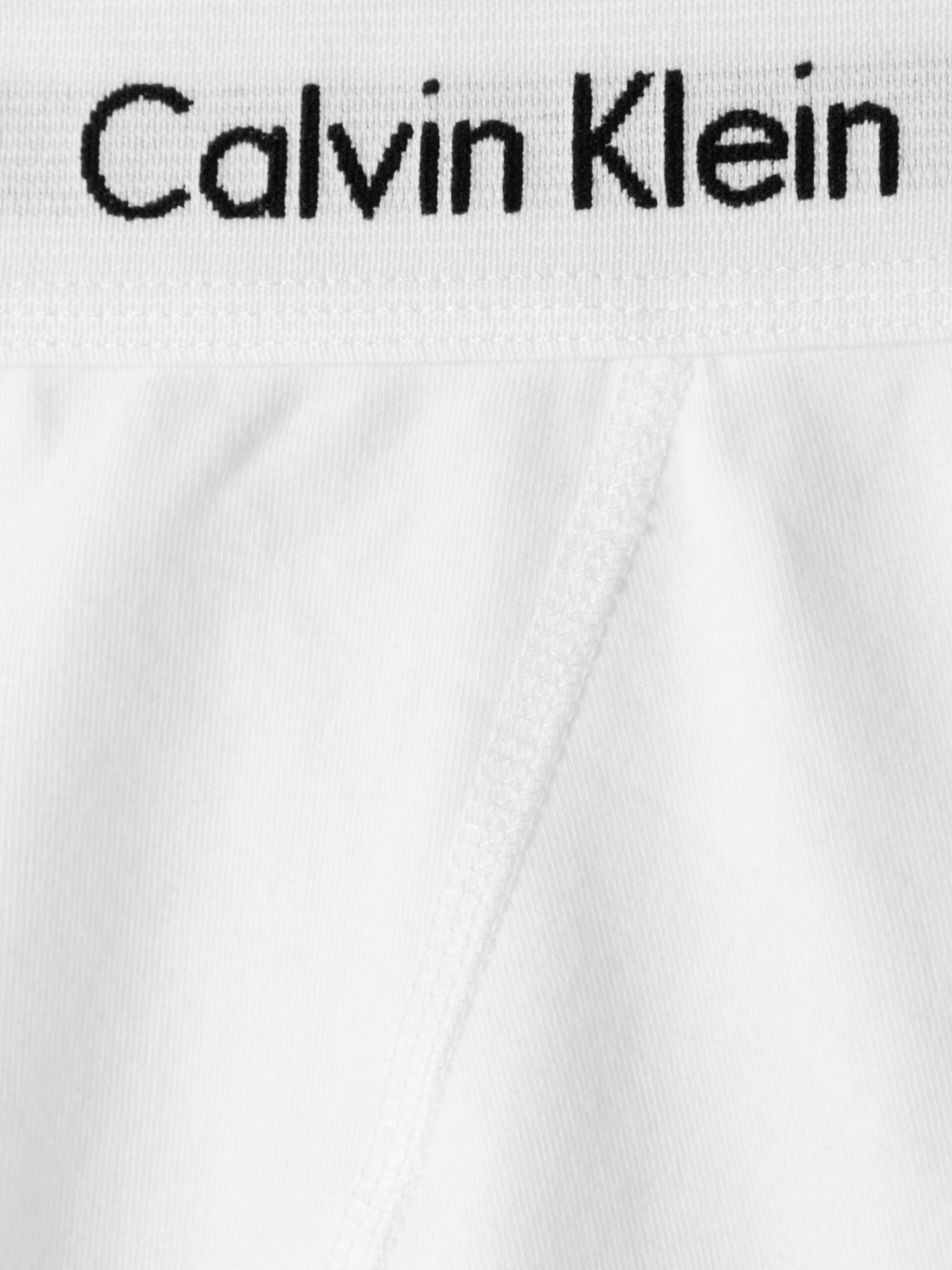 CALVIN KLEIN UNDERWEAR مجموعة من ثلاثة سراويل بوكسر داخلية من القطن المطاطي