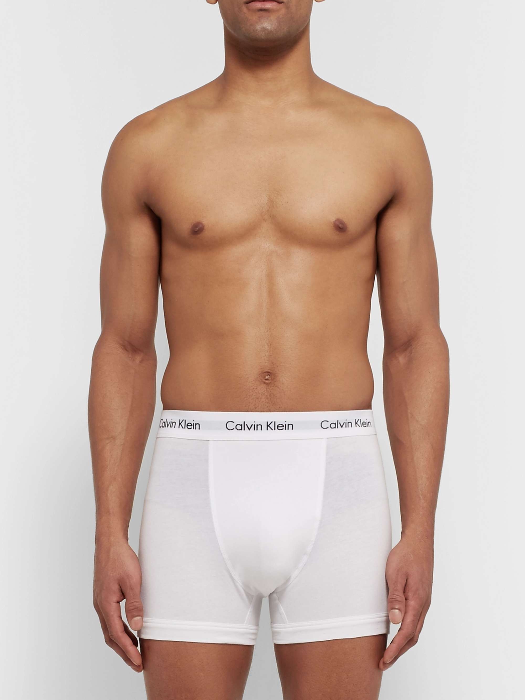 CALVIN KLEIN UNDERWEAR Three-Pack Stretch-Cotton Boxer Briefs | MR PORTER CALVIN KLEIN UNDERWEAR Three-Pack Stretch-Cotton Boxer Briefs | MR PORTER