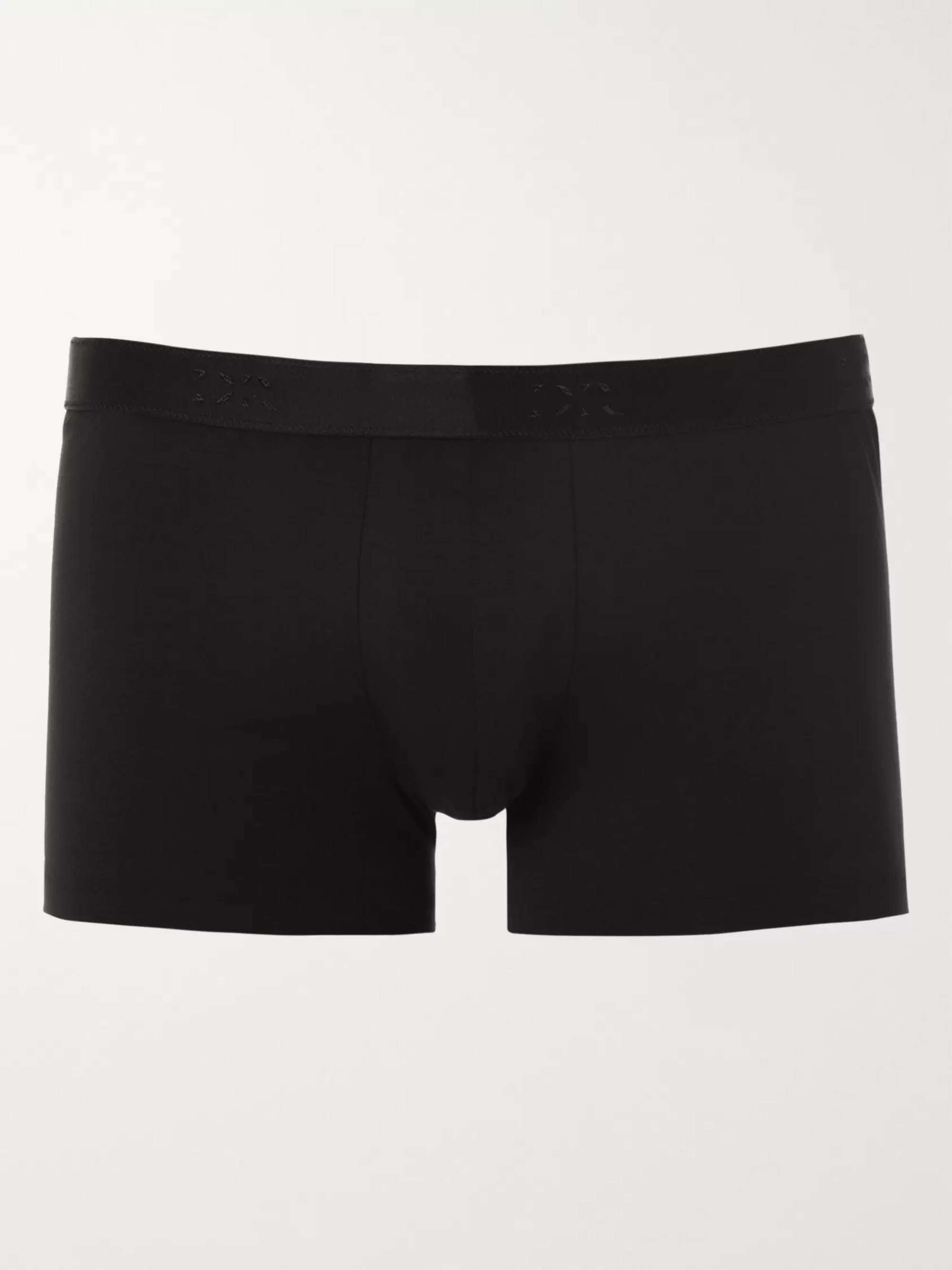 DEREK ROSE Jack Stretch-Pima Cotton Boxer Briefs for Men