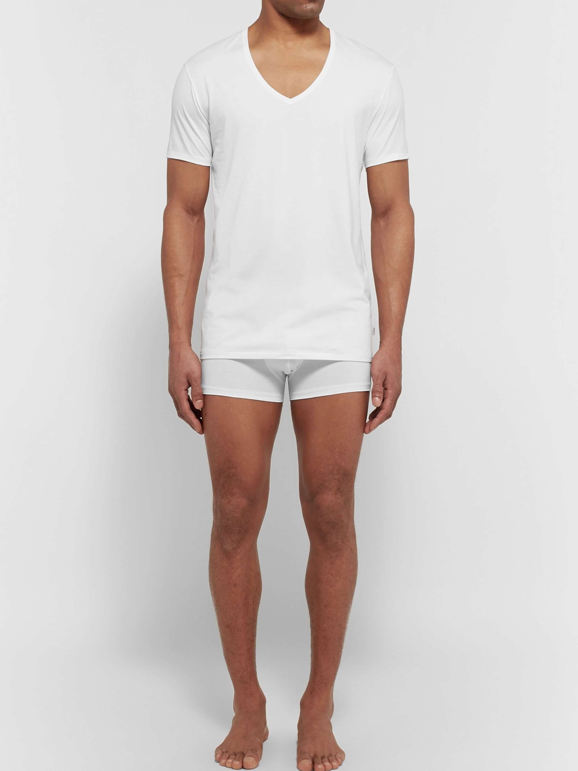 DEREK ROSE Jack Pima Cotton-Blend T-Shirt
