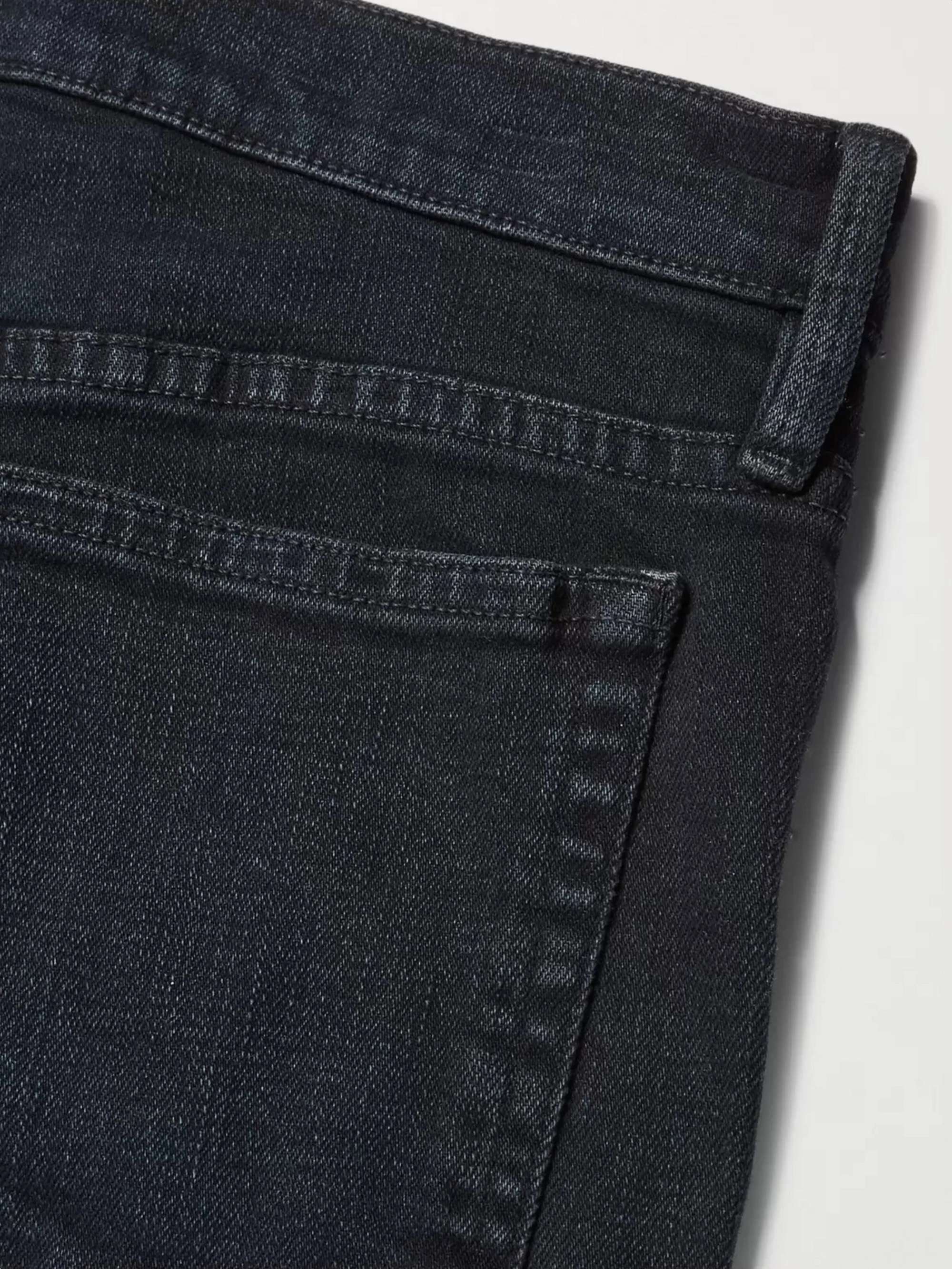 FRAME L'Homme Slim-Fit Dry Denim Jeans