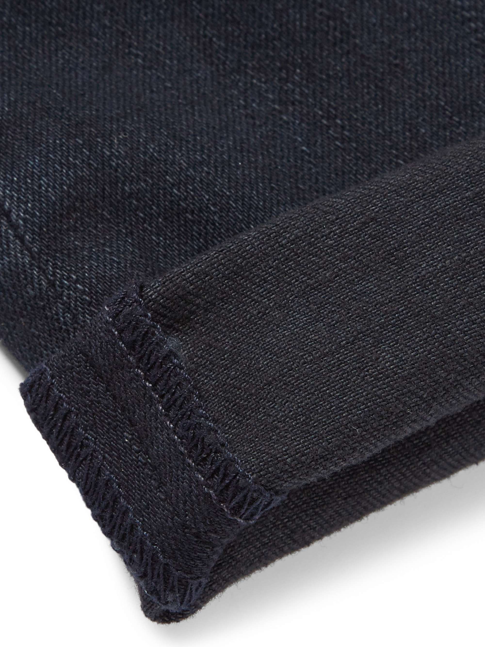 FRAME L'Homme Slim-Fit Dry Denim Jeans