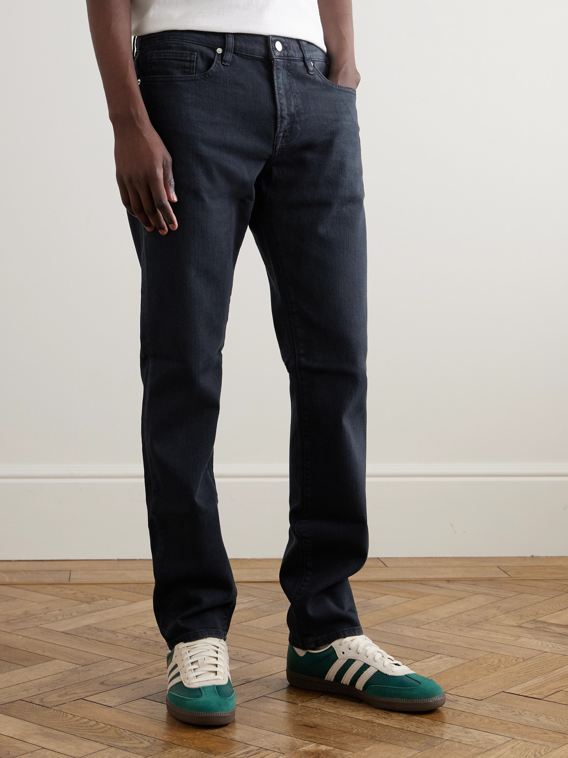  Frame - L'homme Slim-fit Dry Denim Jeans - Men - Blue - Uk/us 28 