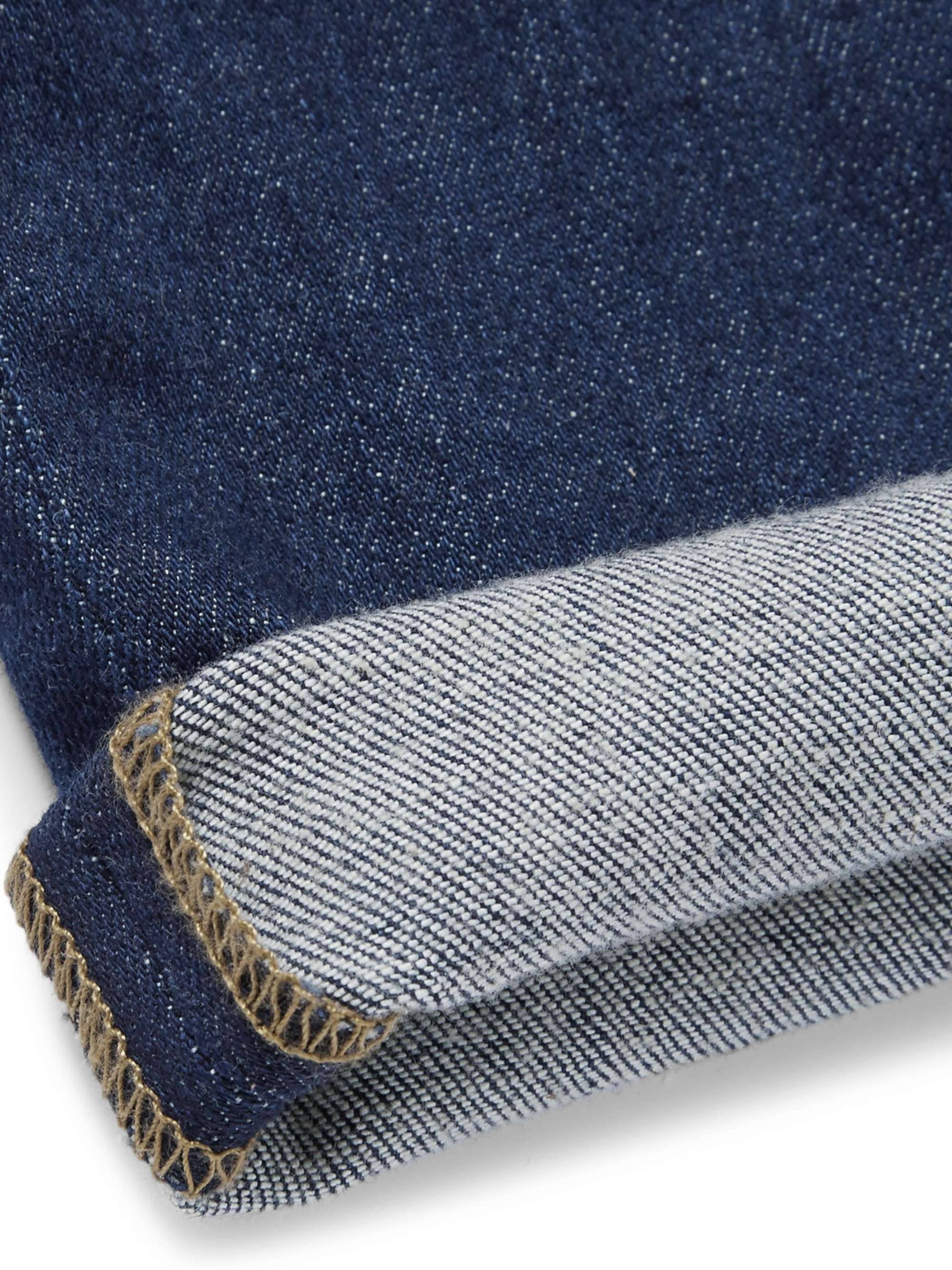 FRAME L'Homme Slim-Fit Dry Denim Jeans