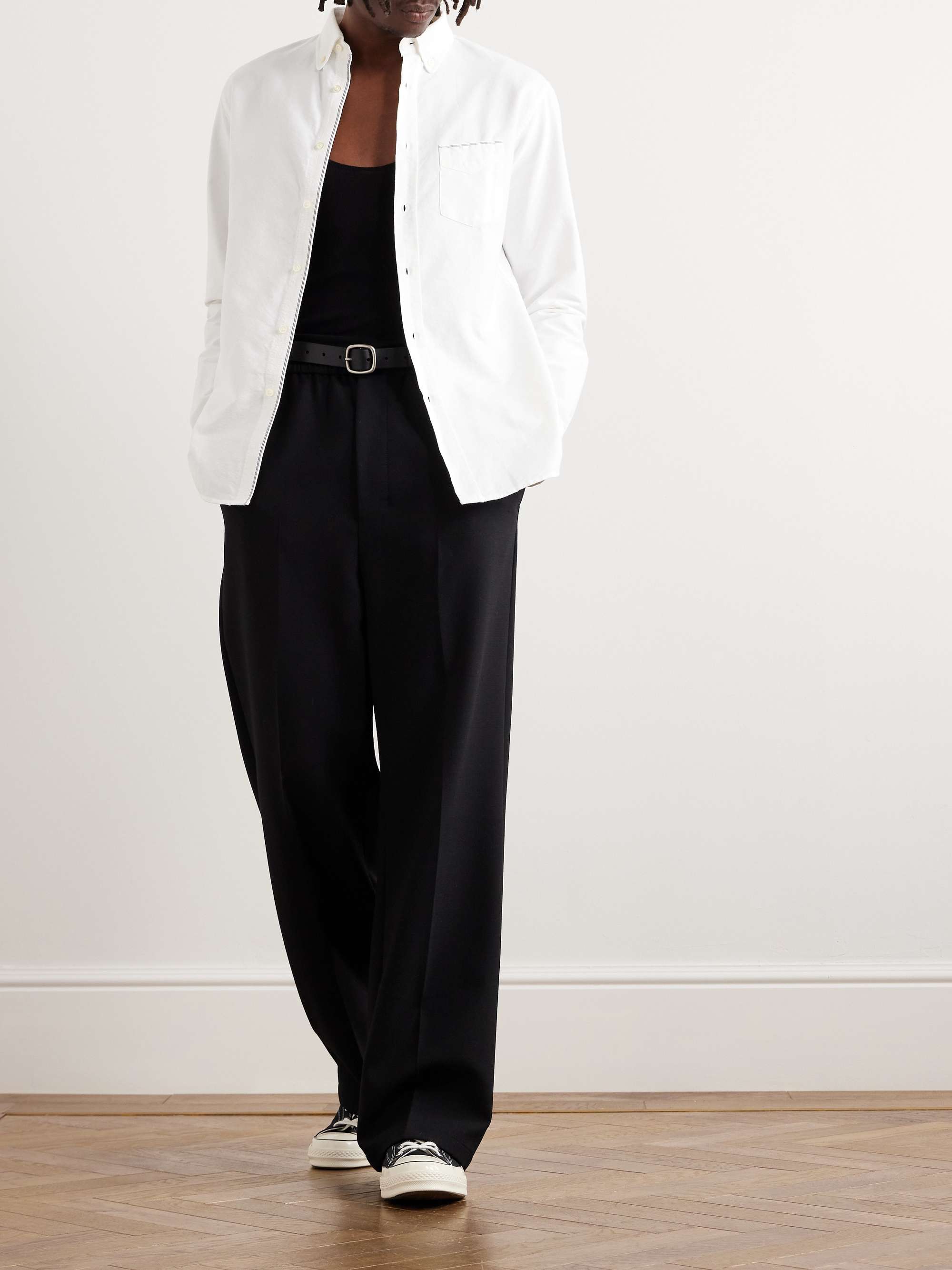 OFFICINE GÉNÉRALE Cotton Oxford Shirt