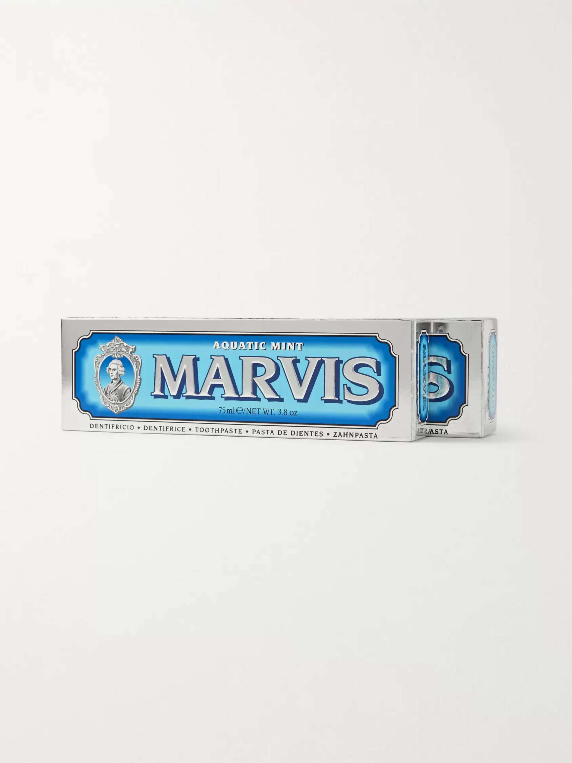 MARVIS Aquatic Mint Toothpaste, 2 x 75ml