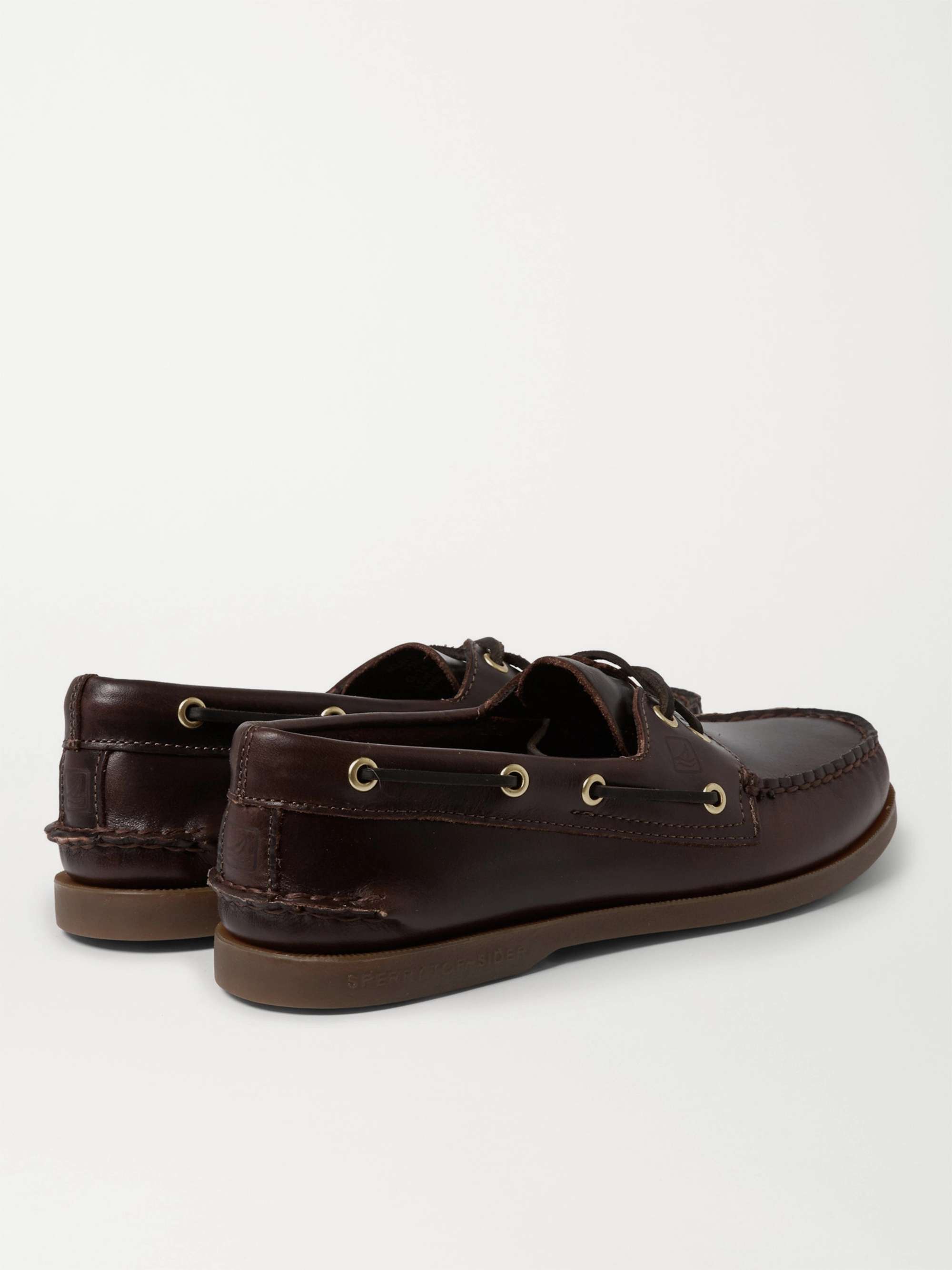 SPERRY Authentic Original Burnished-Leather Boat Shoes