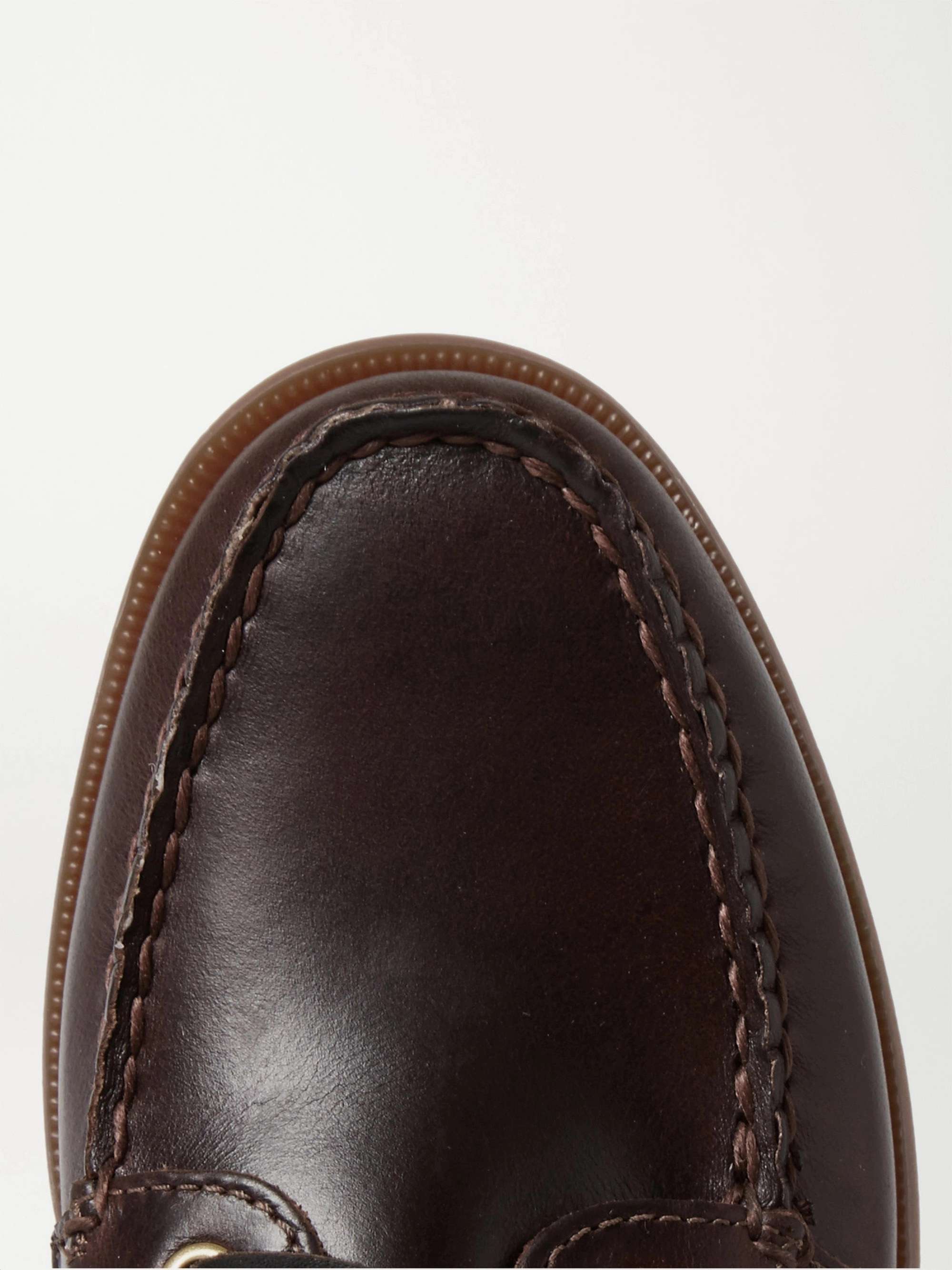 SPERRY Authentic Original Burnished-Leather Boat Shoes