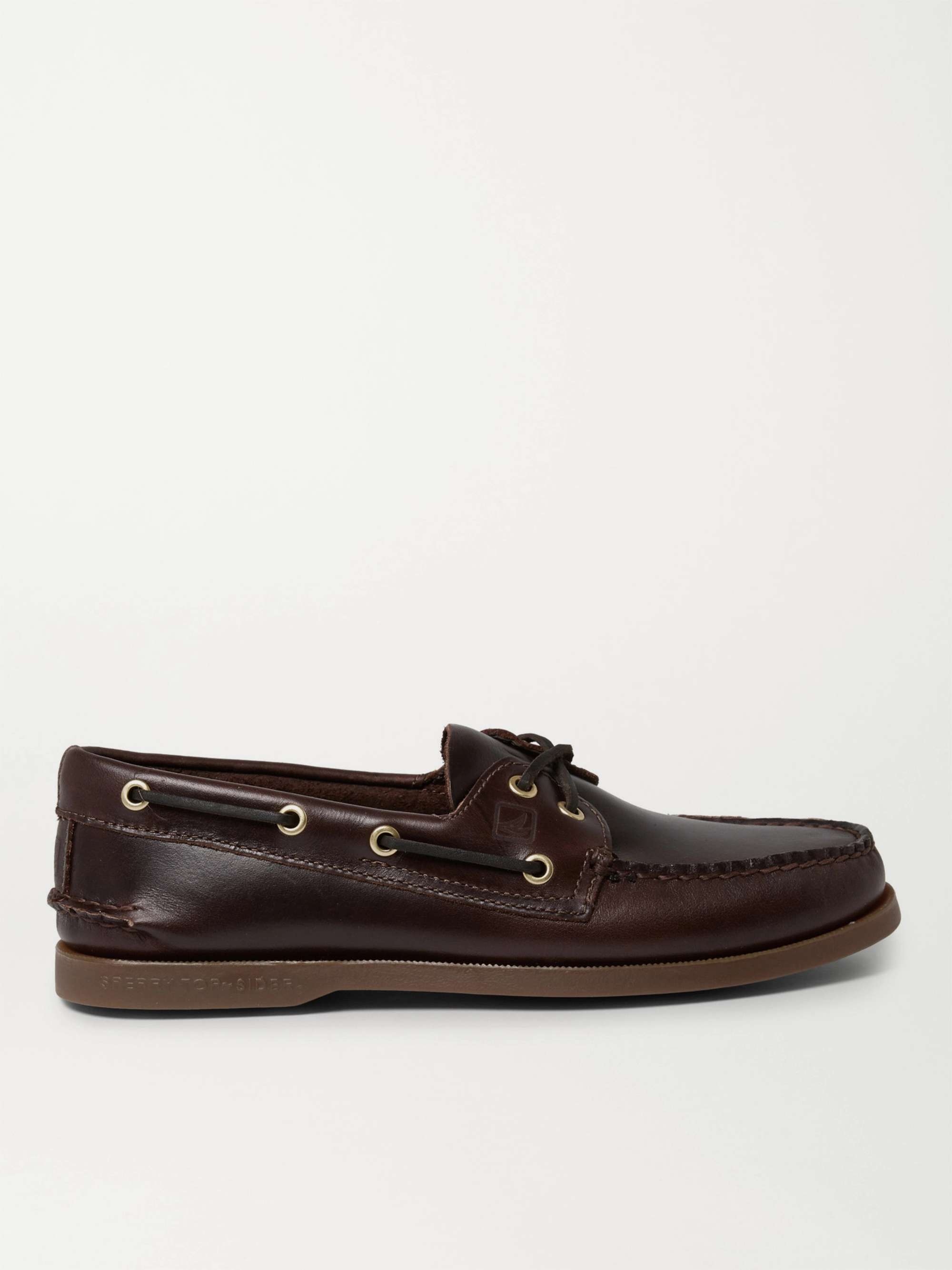 SPERRY Authentic Original Burnished-Leather Boat Shoes
