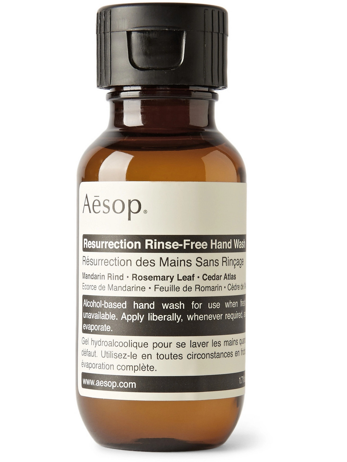 Shop Aesop Resurrection Rinse Free Hand Wash, 50ml In Colorless