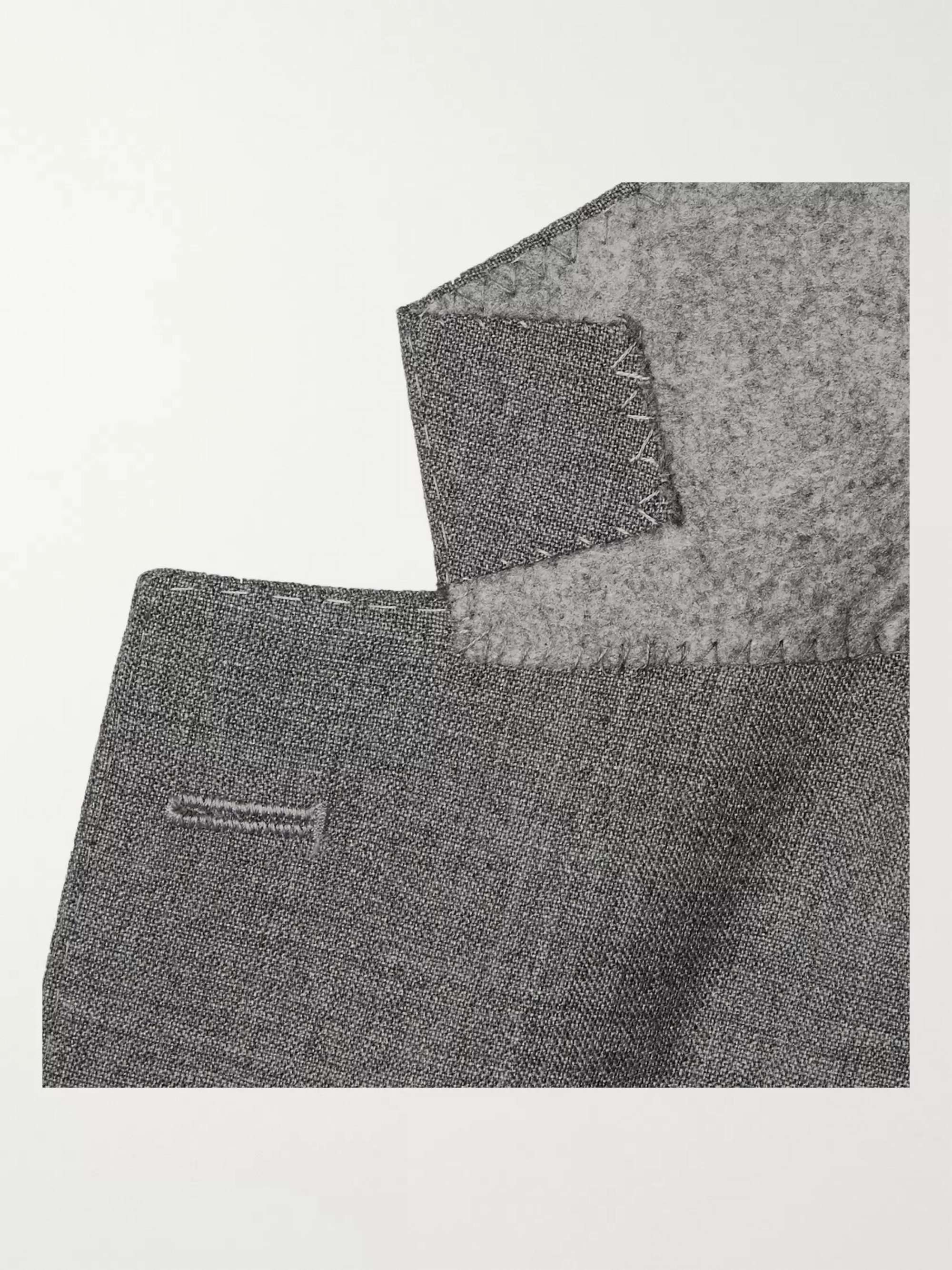 THOM SWEENEY Grey Weighouse Slim-Fit Wool Suit