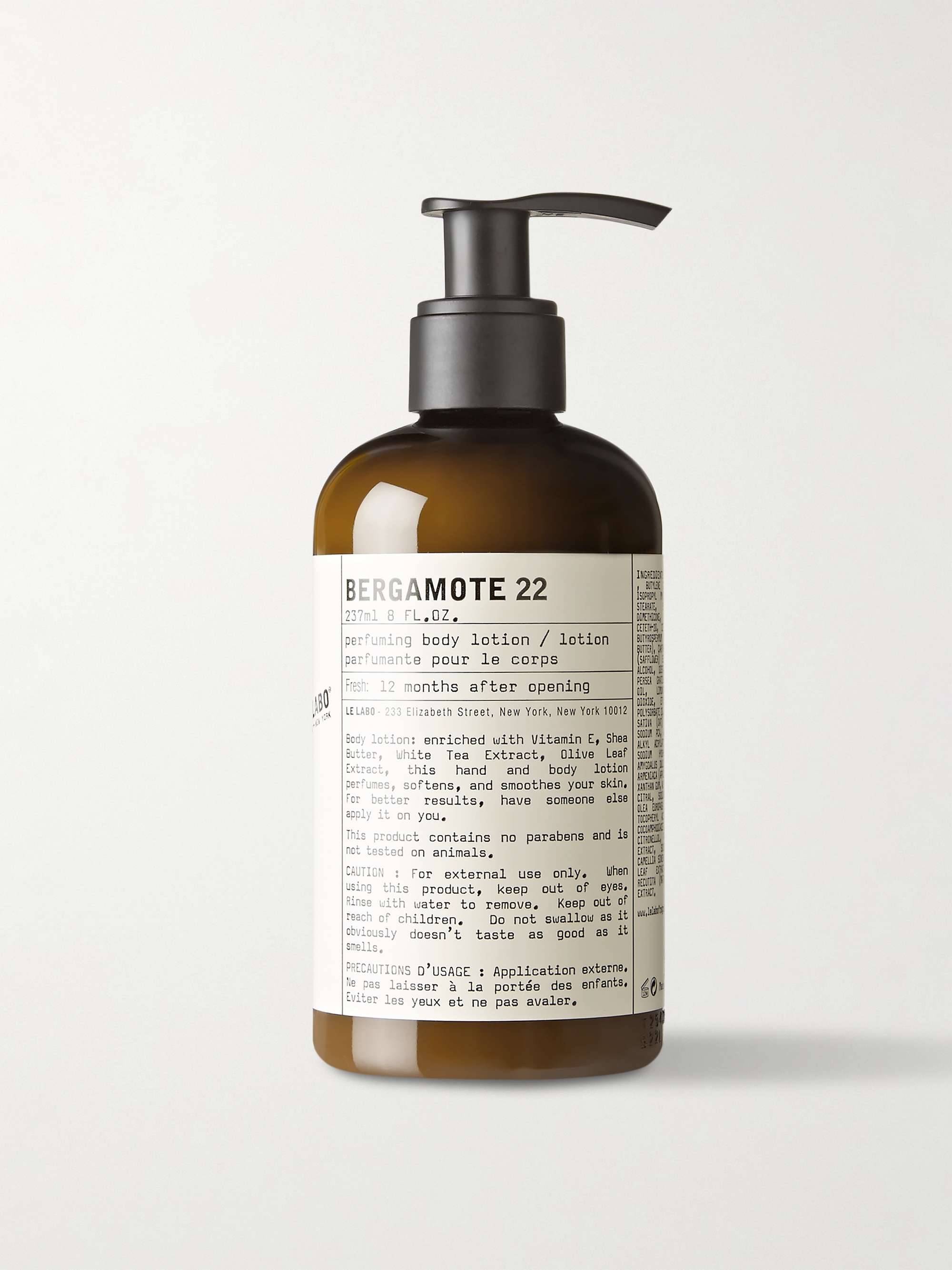 르 라보 바디 로션 LE LABO Body Lotion - Bergamote 22 237ml