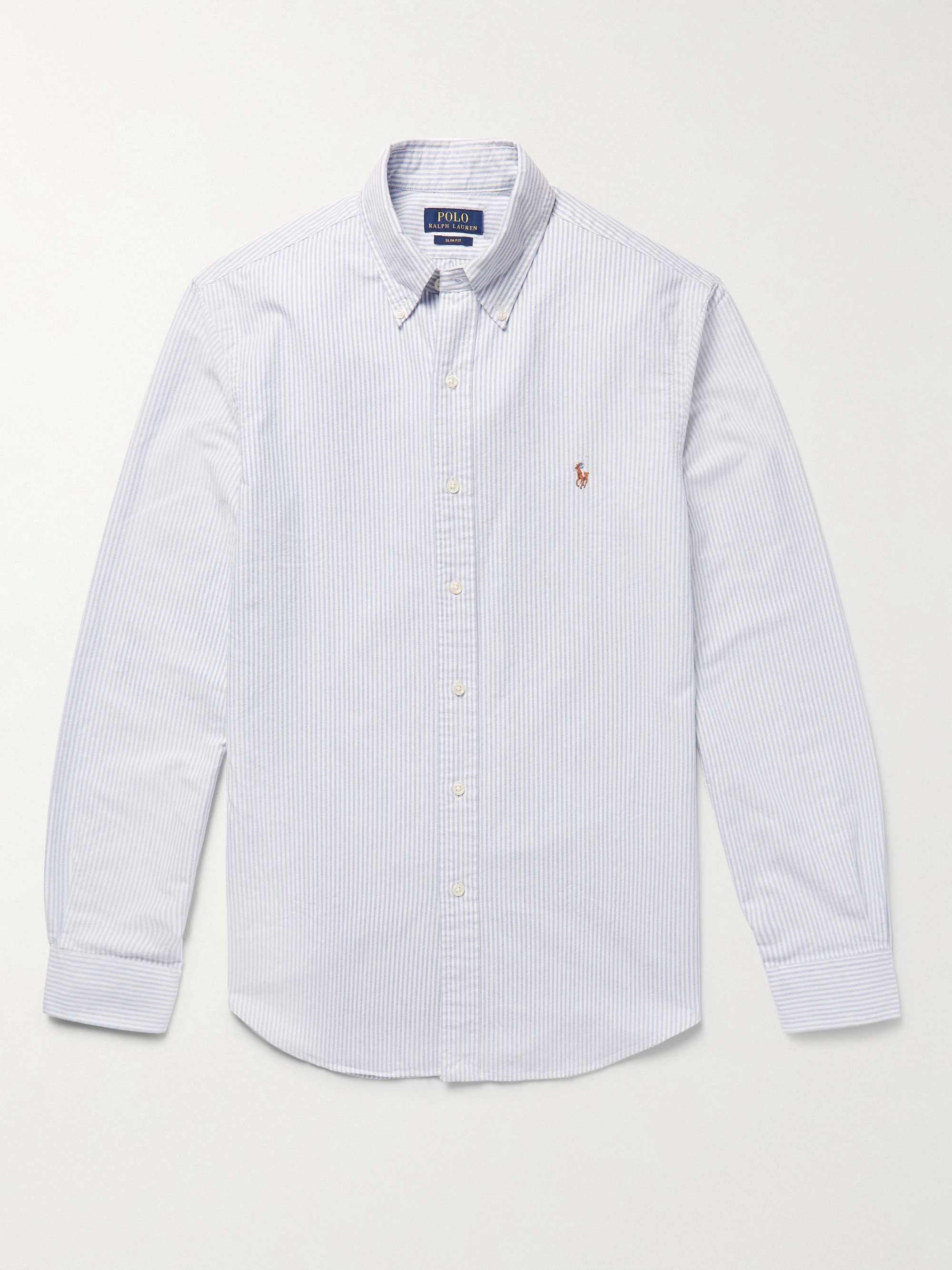 POLO RALPH LAUREN Slim-Fit Button-Down Collar Cotton Oxford Shirt for Men