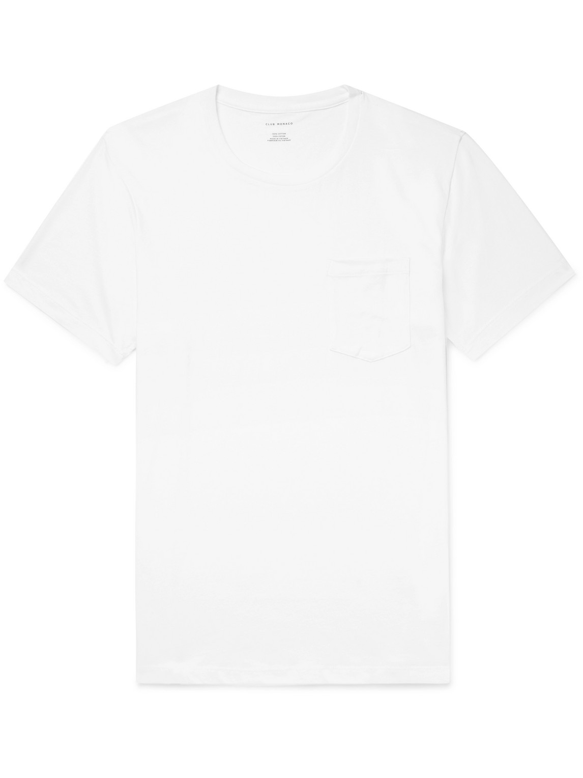 Club Monaco Williams Cotton-jersey T-shirt In White