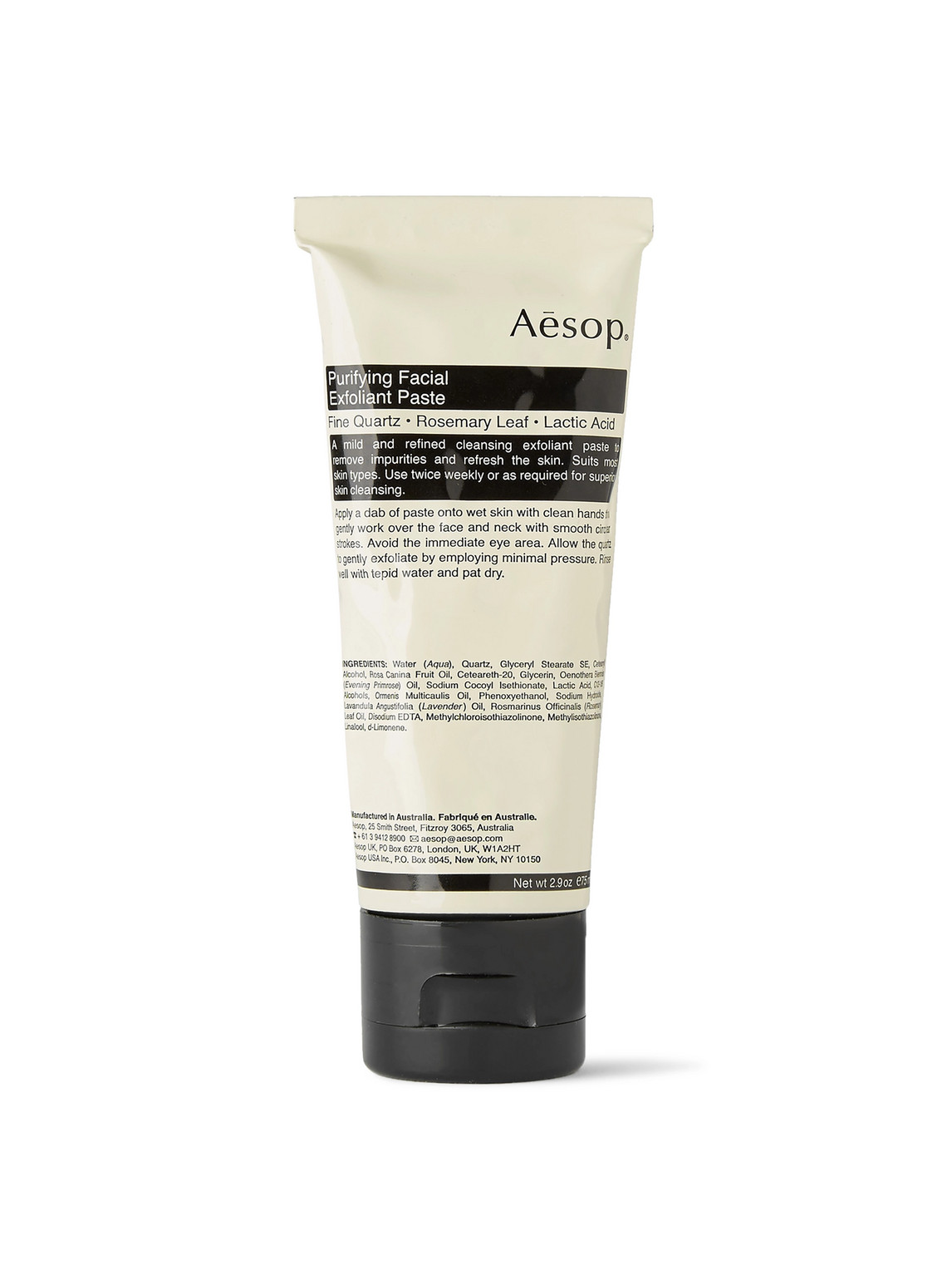 Aesop Purifying Facial Exfoliant Paste, 75 ml In Colorless