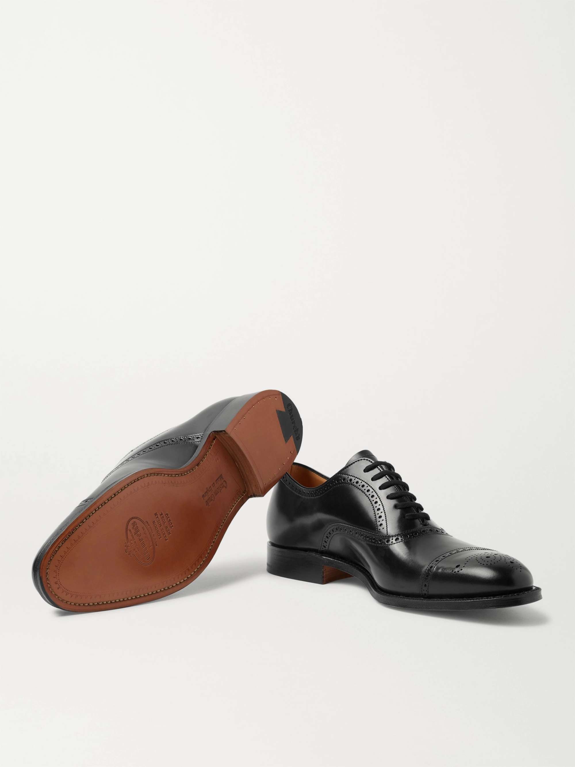 CHURCH'S Berlin Leather Wingtip Brogues