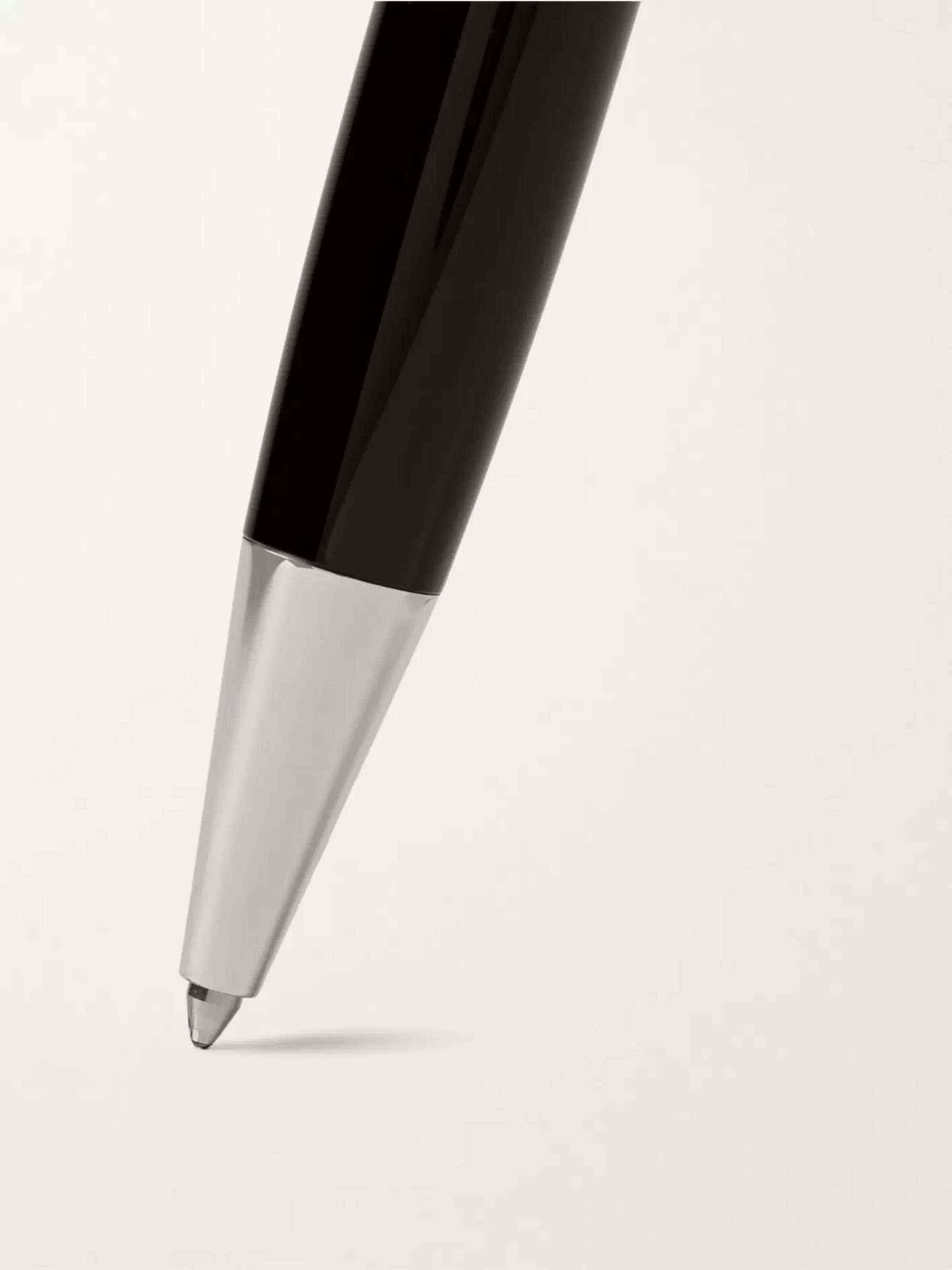 MONTBLANC Meisterstück Classique Resin and Platinum-Plated Ballpoint Pen  for Men