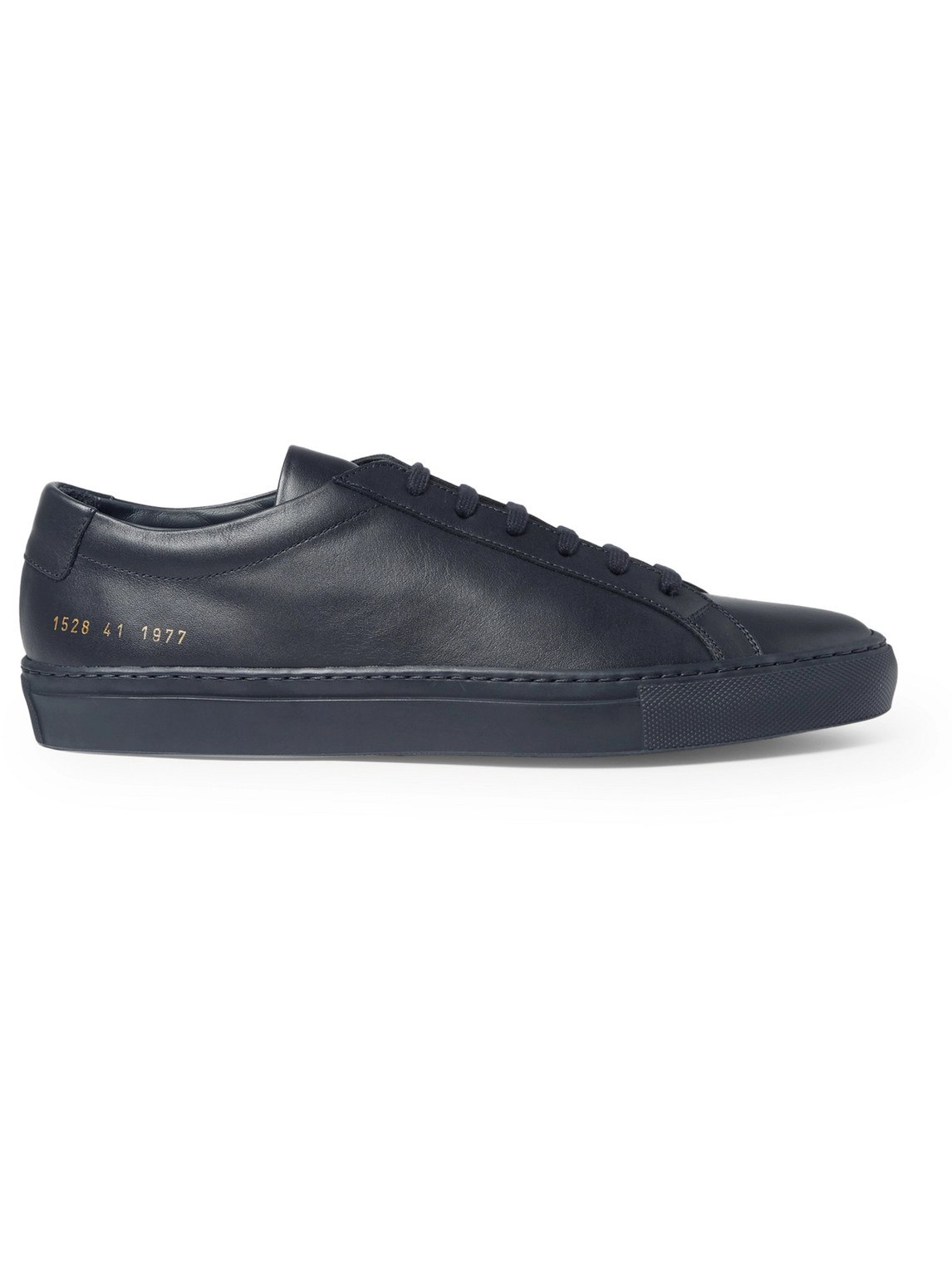 Common Projects Original Achilles Leather Sneakers In Blue