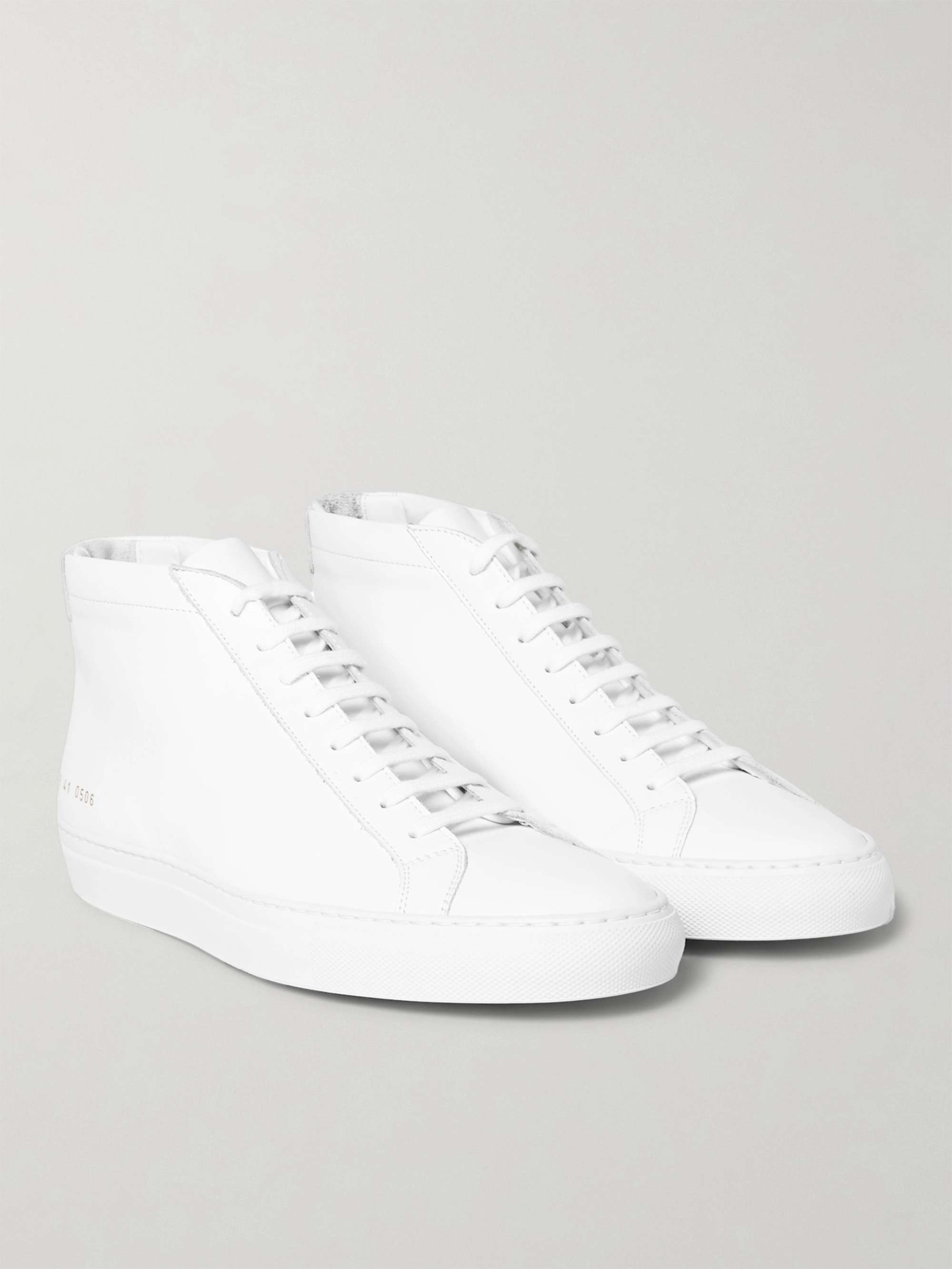 steam Countless verdict White Original Achilles Leather High-Top Sneakers | COMMON PROJECTS | MR  PORTER