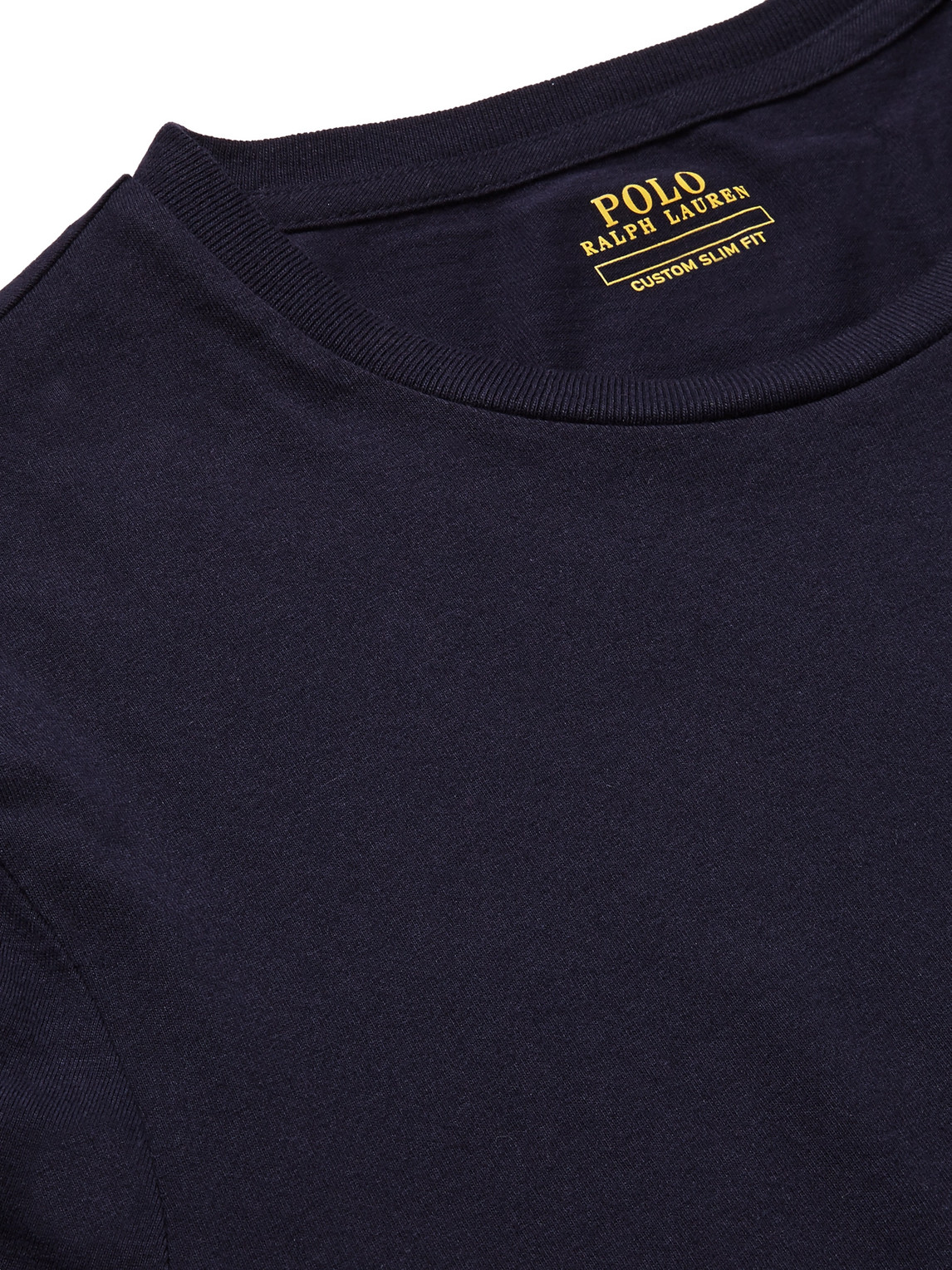 Polo Ralph Lauren Jersey Crew-neck T-shirt In Blue
