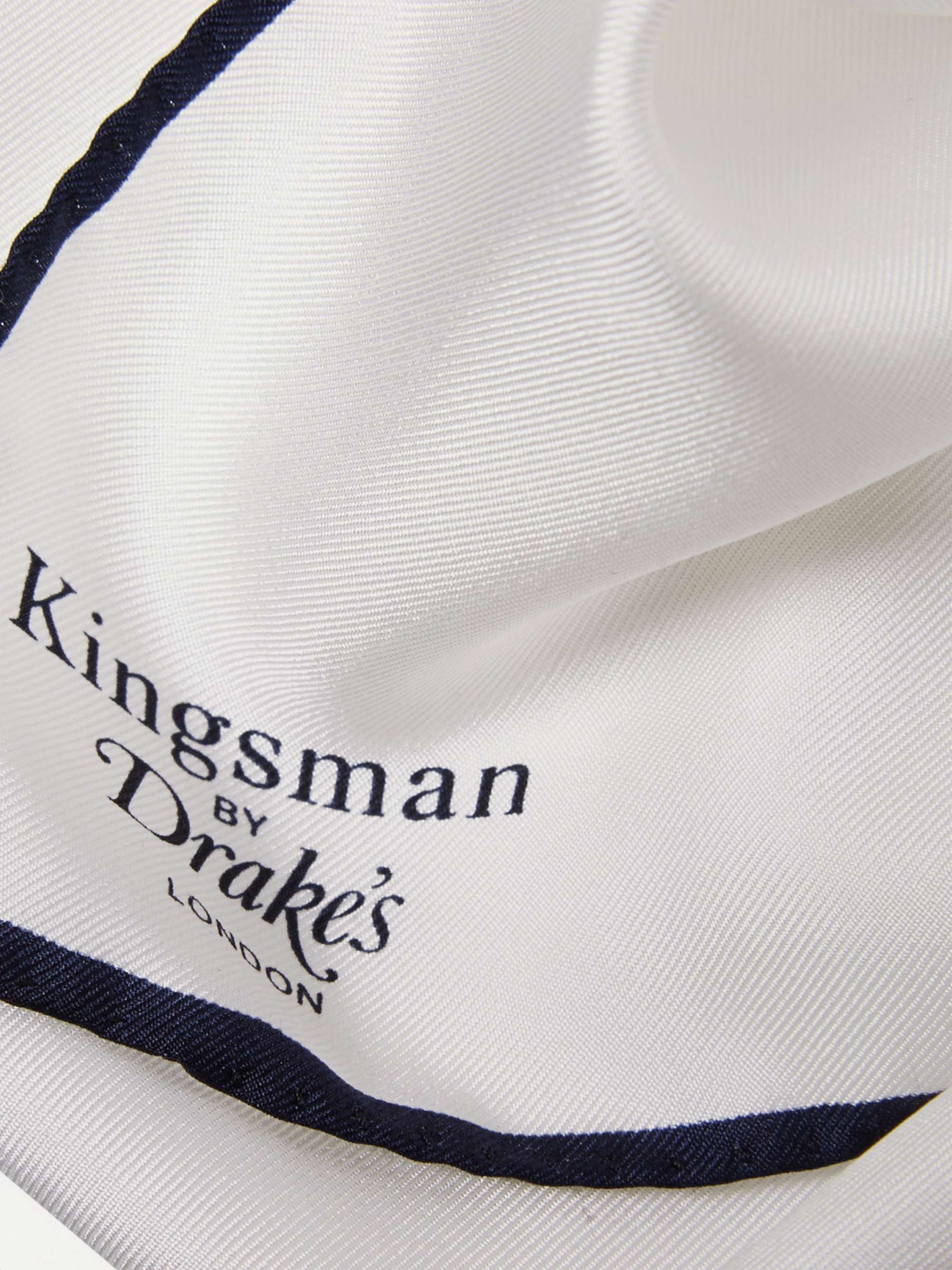 KINGSMAN + Drake's Silk Pocket Square