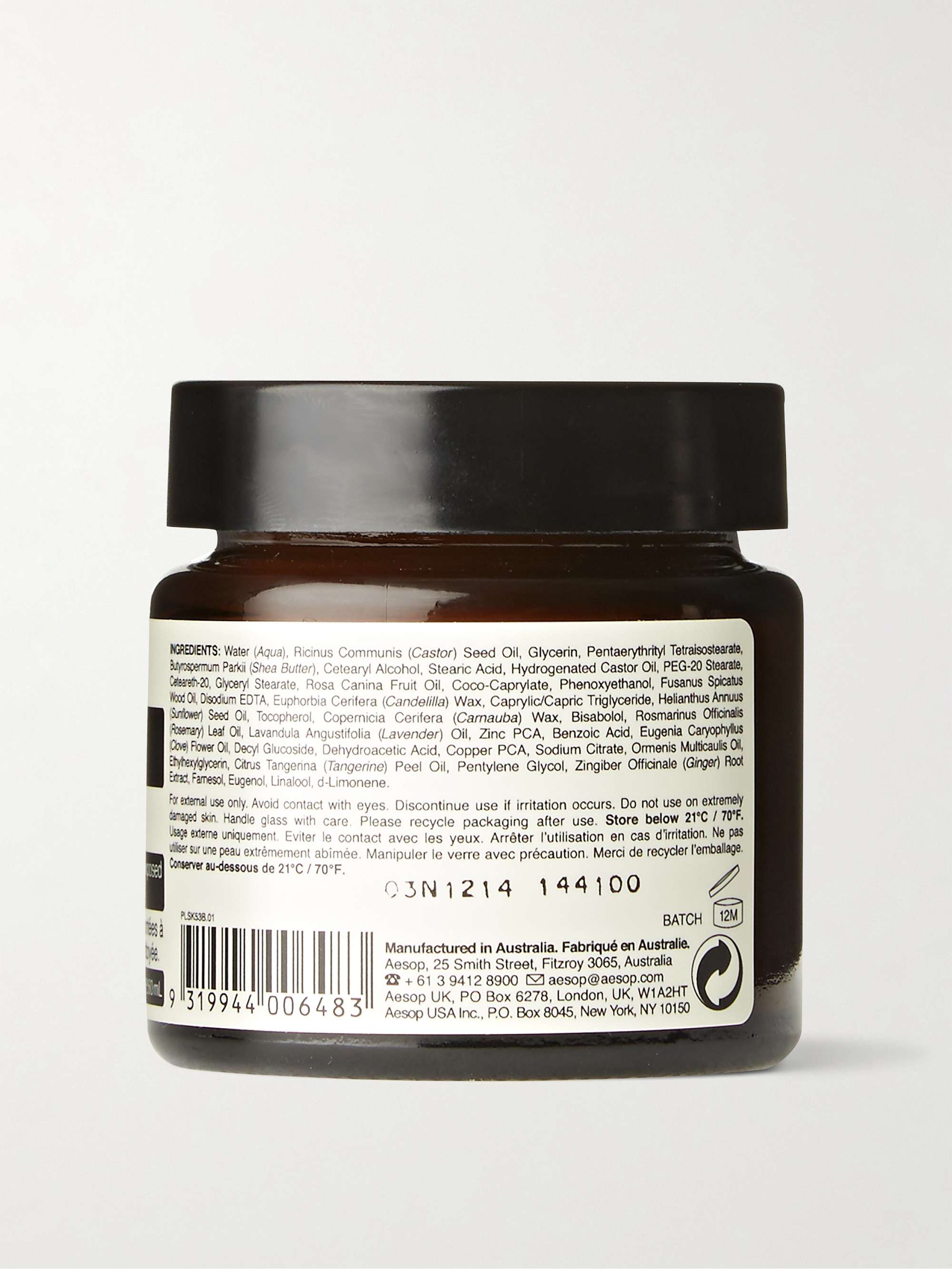 AESOP Elemental Barrier Cream, 60ml