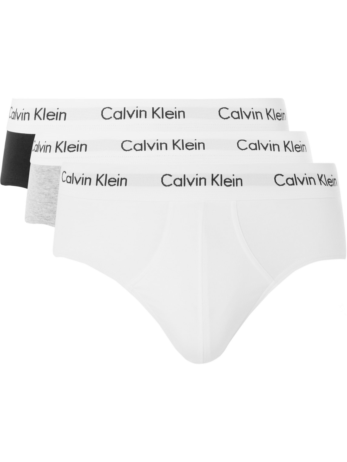 Three-Pack Stretch-Cotton Briefs