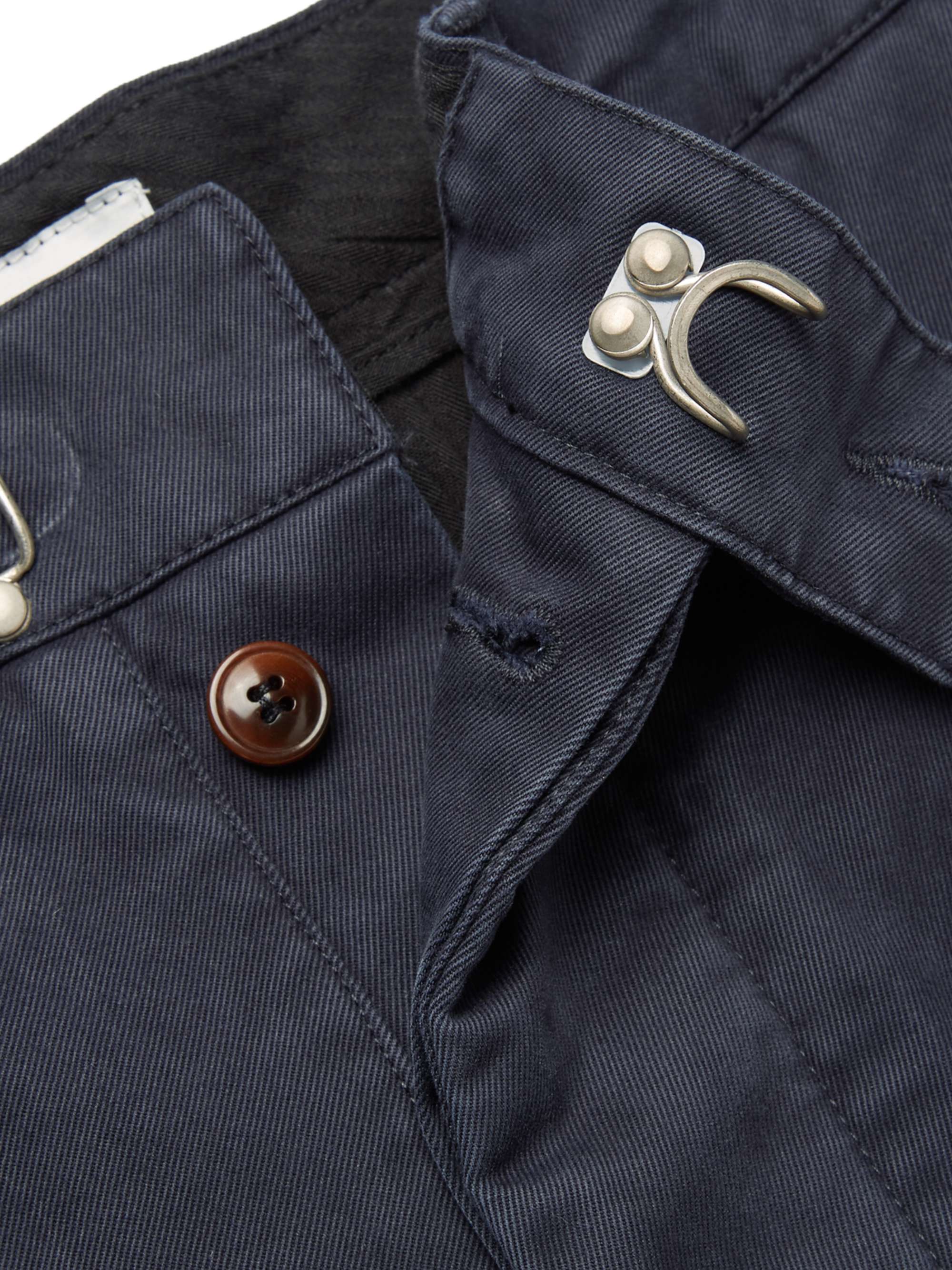OFFICINE GÉNÉRALE Fisherman Cotton-Twill Shorts