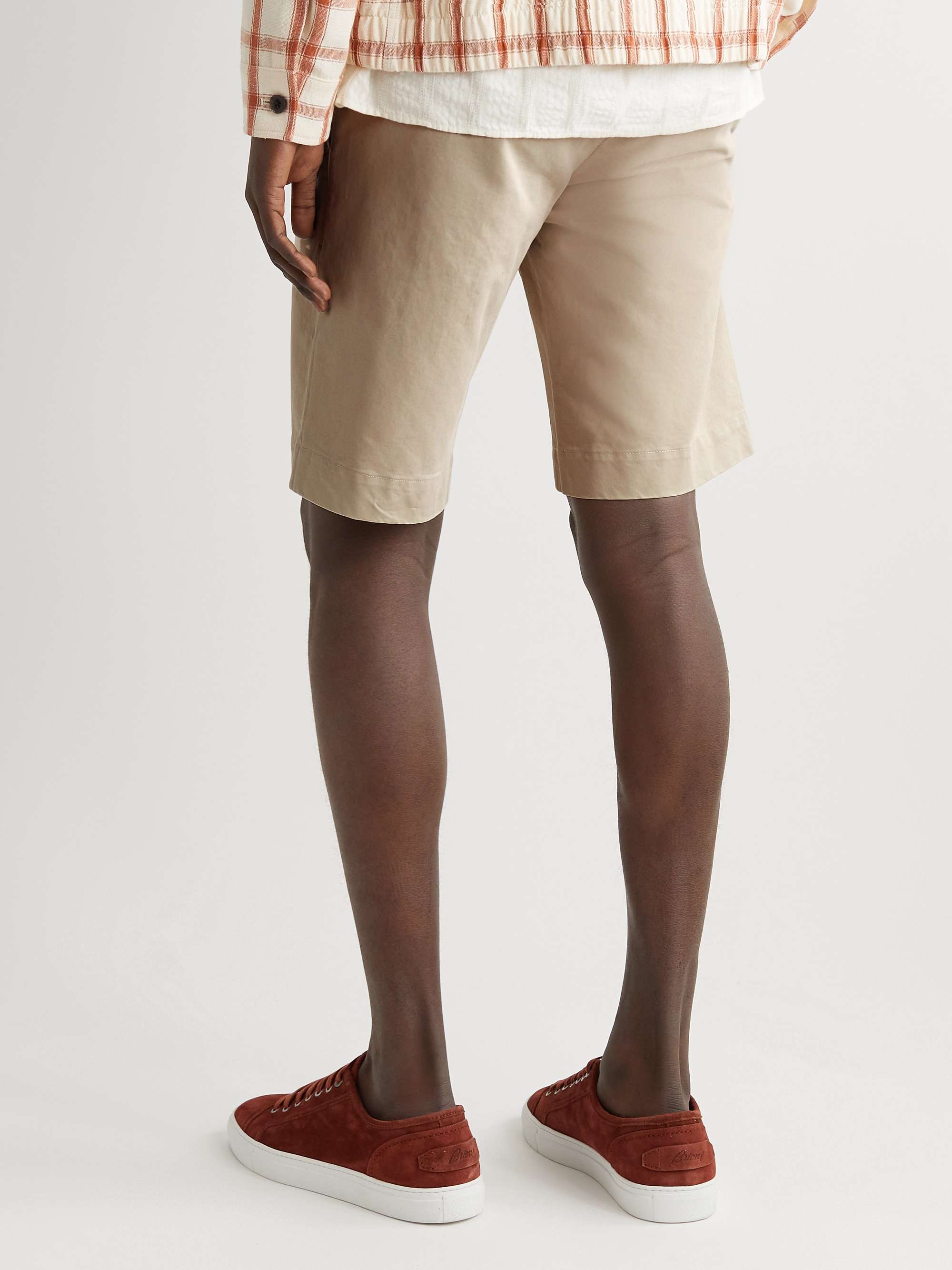 OFFICINE GÉNÉRALE Fisherman Cotton-Twill Shorts