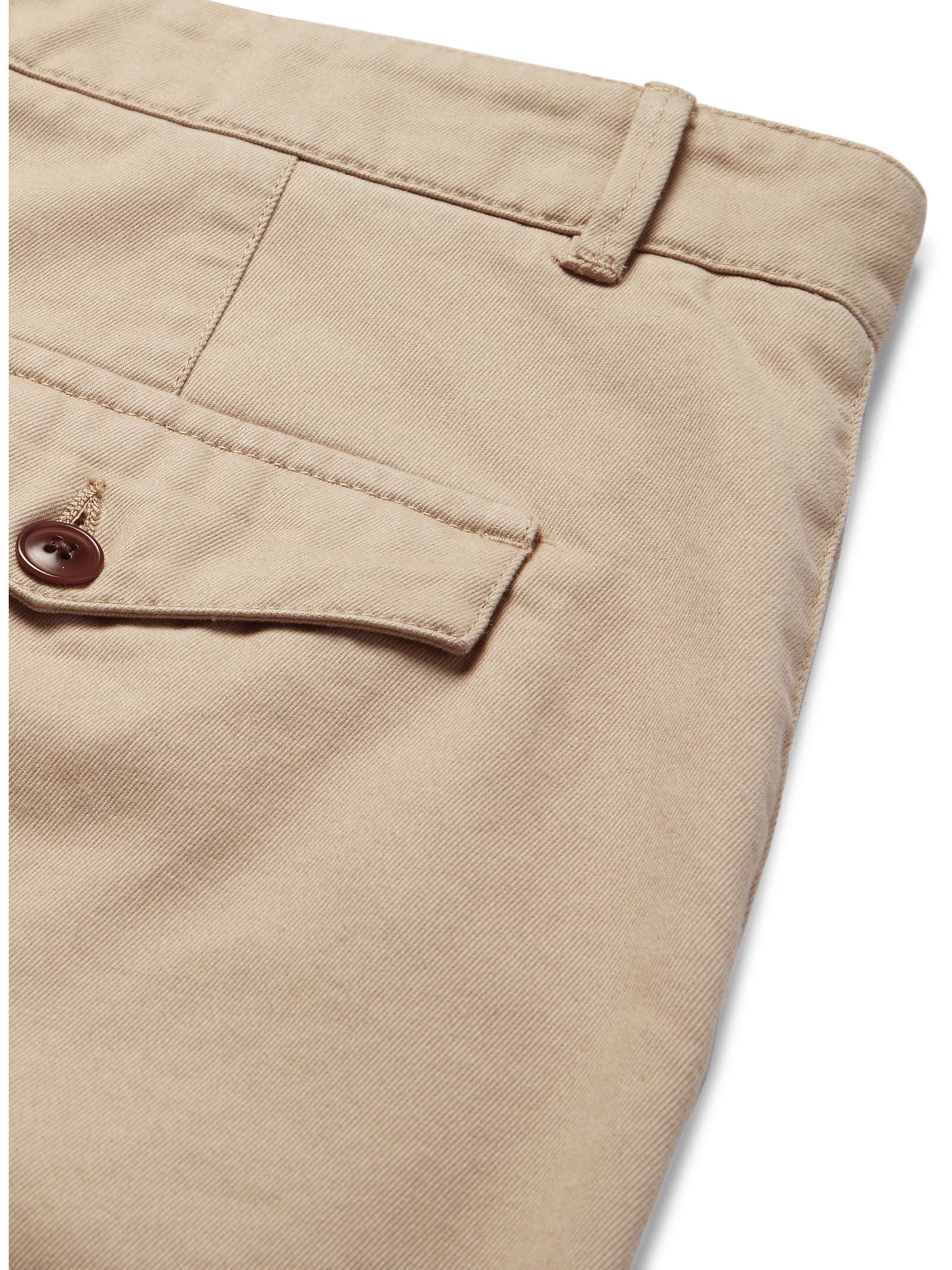 OFFICINE GÉNÉRALE Fisherman Cotton-Twill Shorts
