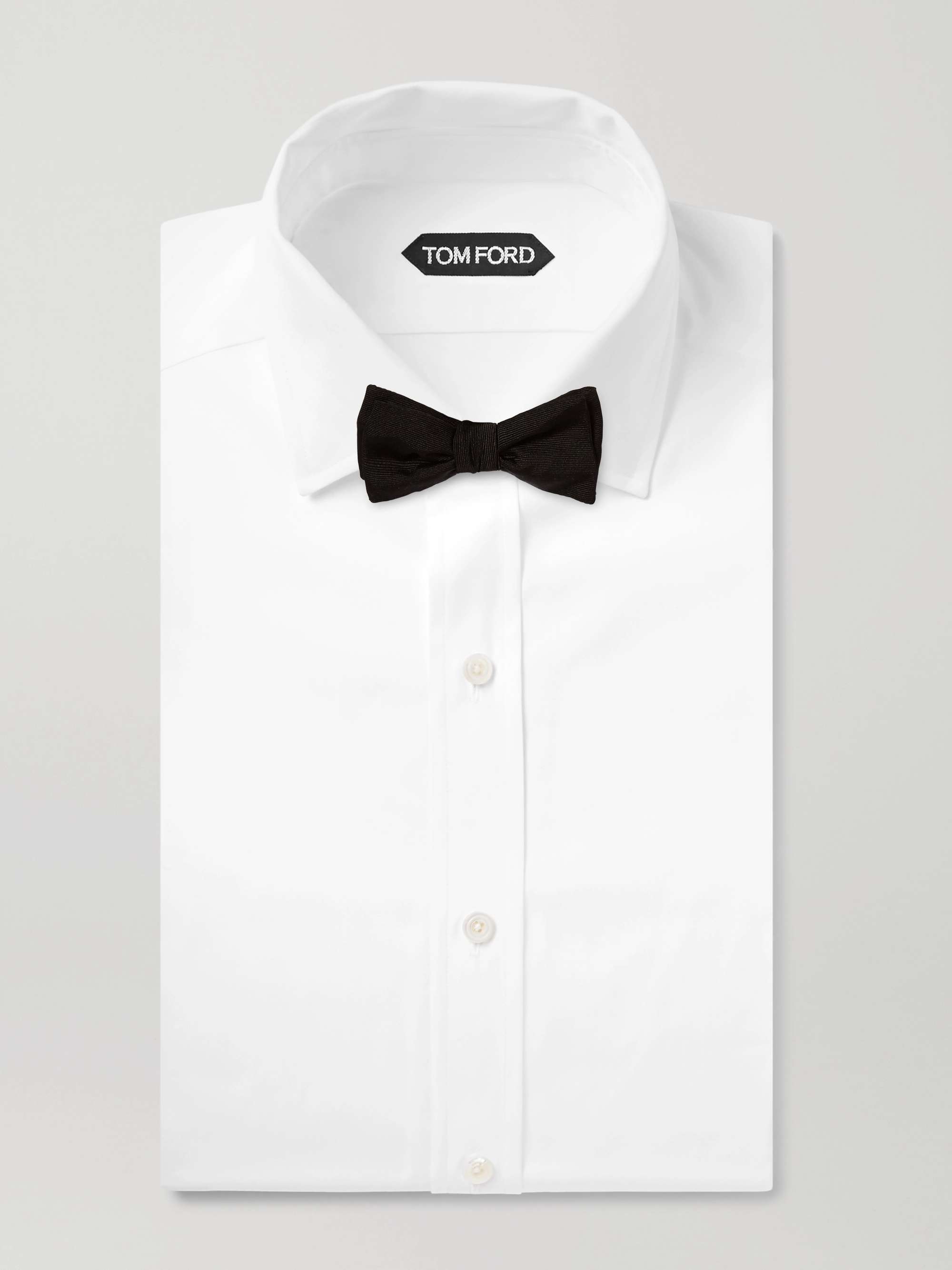 KINGSMAN + Drake's Self-Tie Silk-Faille Bow Tie