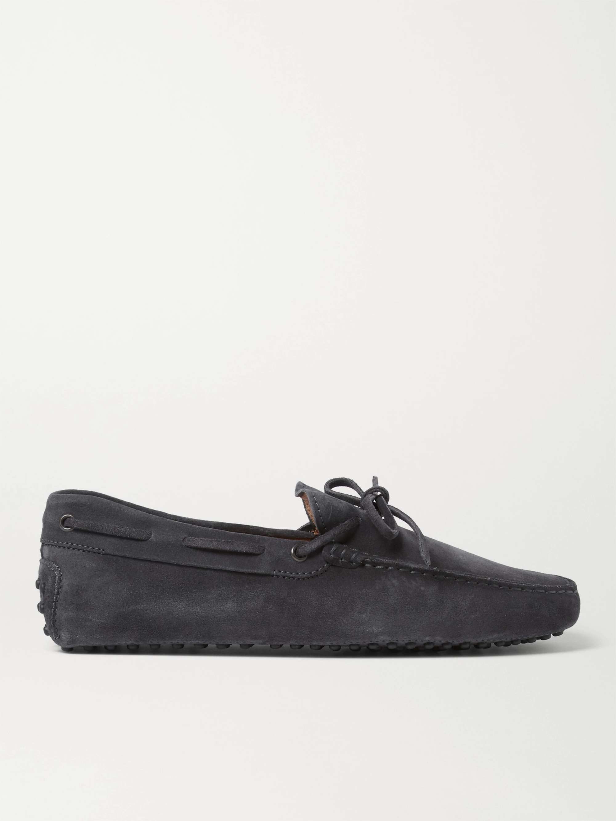 TOD'S Gommino Suede Shoes for Men | MR PORTER