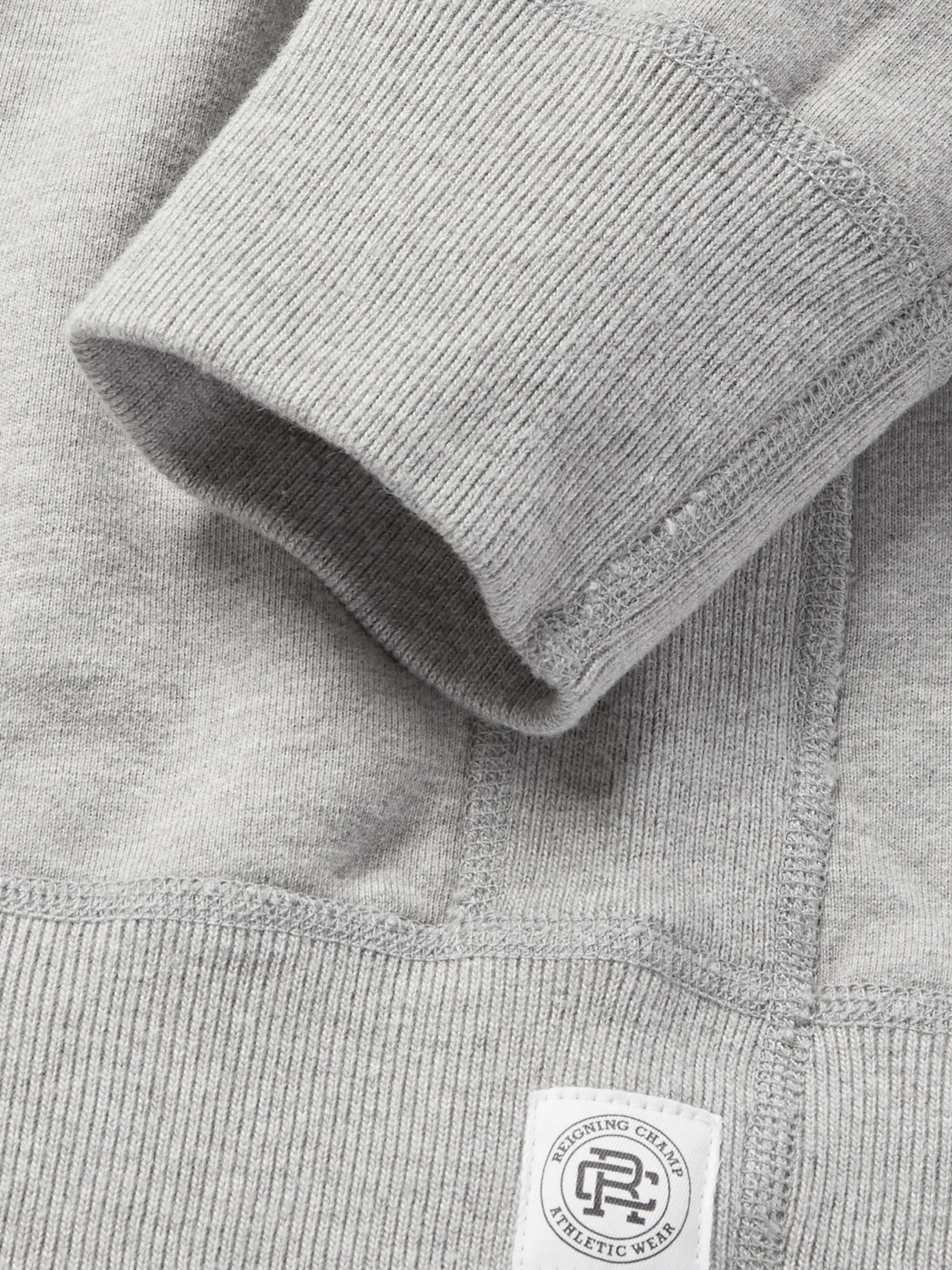 REIGNING CHAMP Loopback Cotton-Jersey Sweatshirt