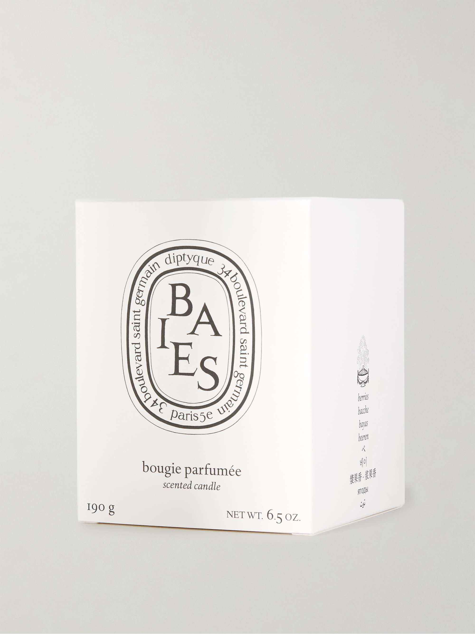 DIPTYQUE Feu de Bois Scented Candle, 190g