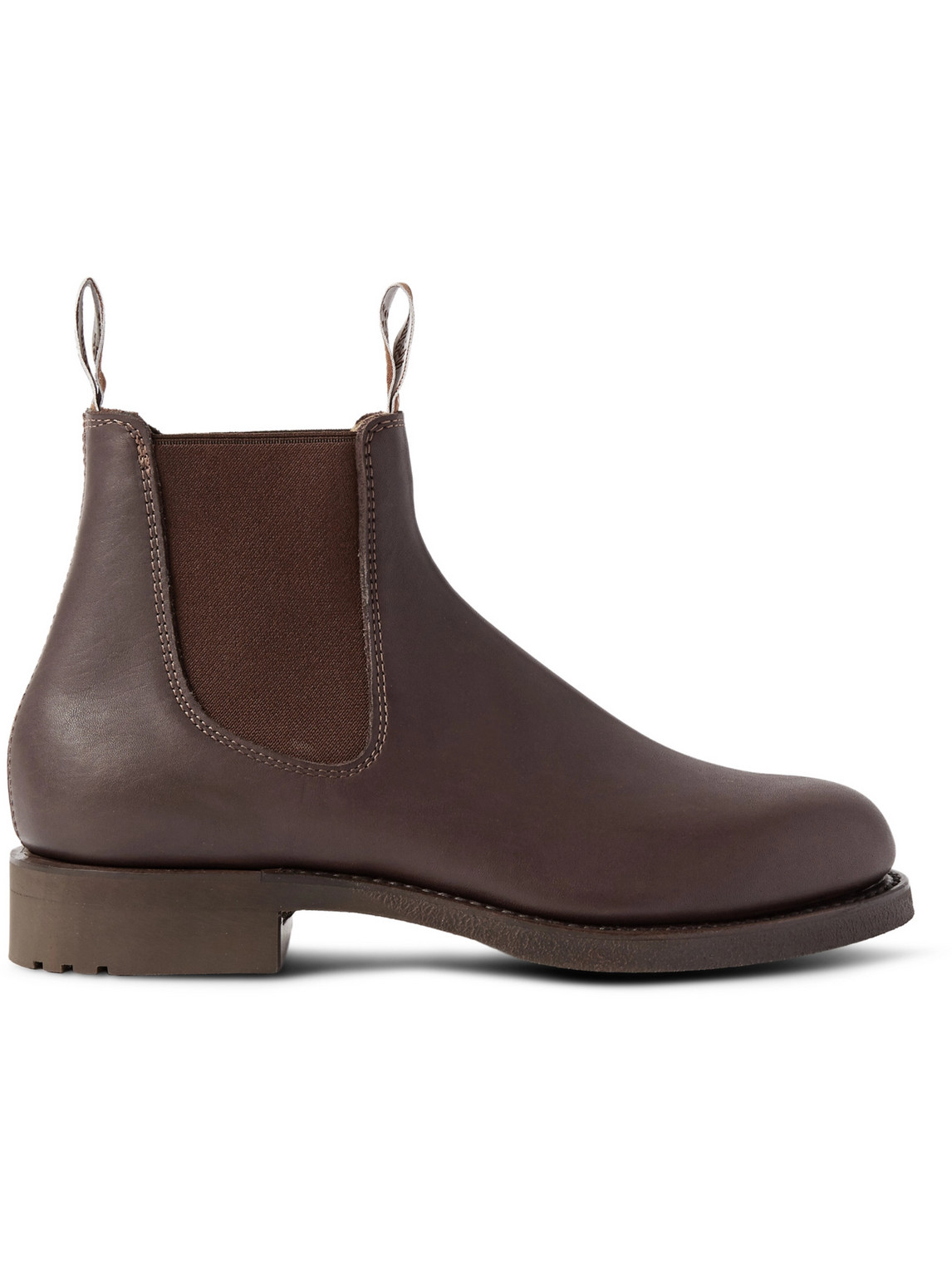 R.m.williams Gardener Whole-cut Leather Chelsea Boots In Brown