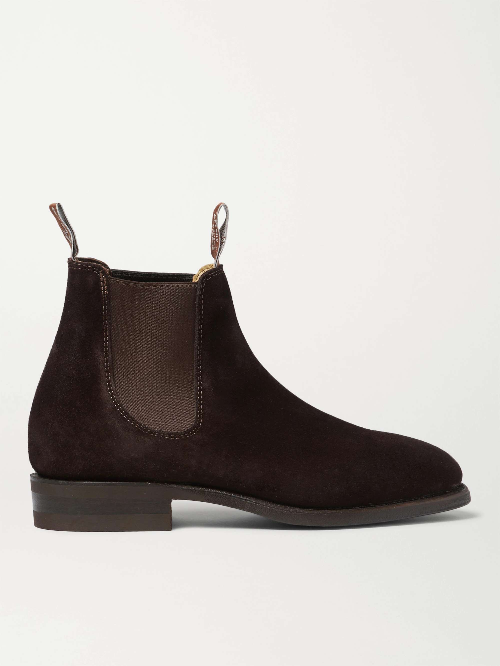 R.M.WILLIAMS Comfort Craftsman Suede Chelsea Boots for Men