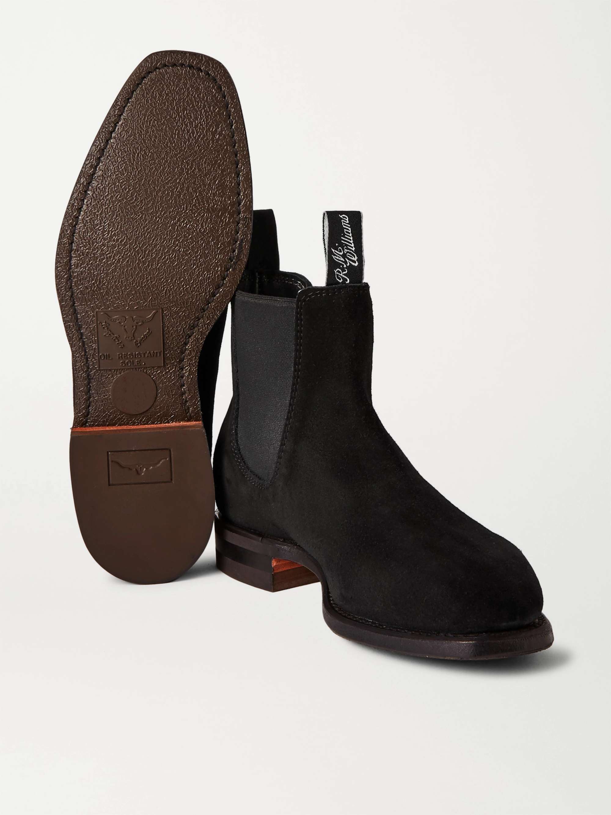 R.M. Williams Comfort Craftsman - Black, Chelsea Boots