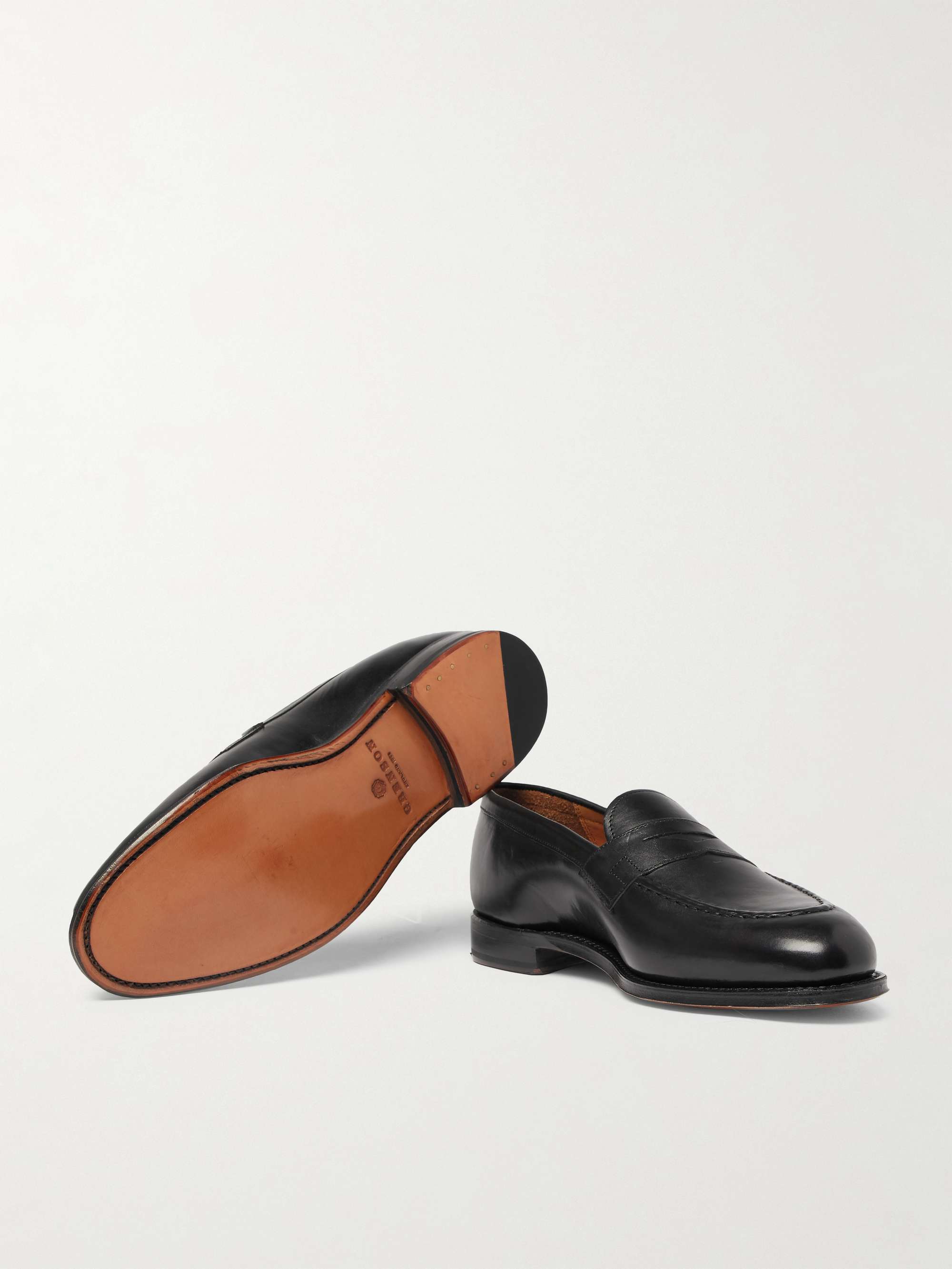 GRENSON Lloyd Leather Penny Loafers